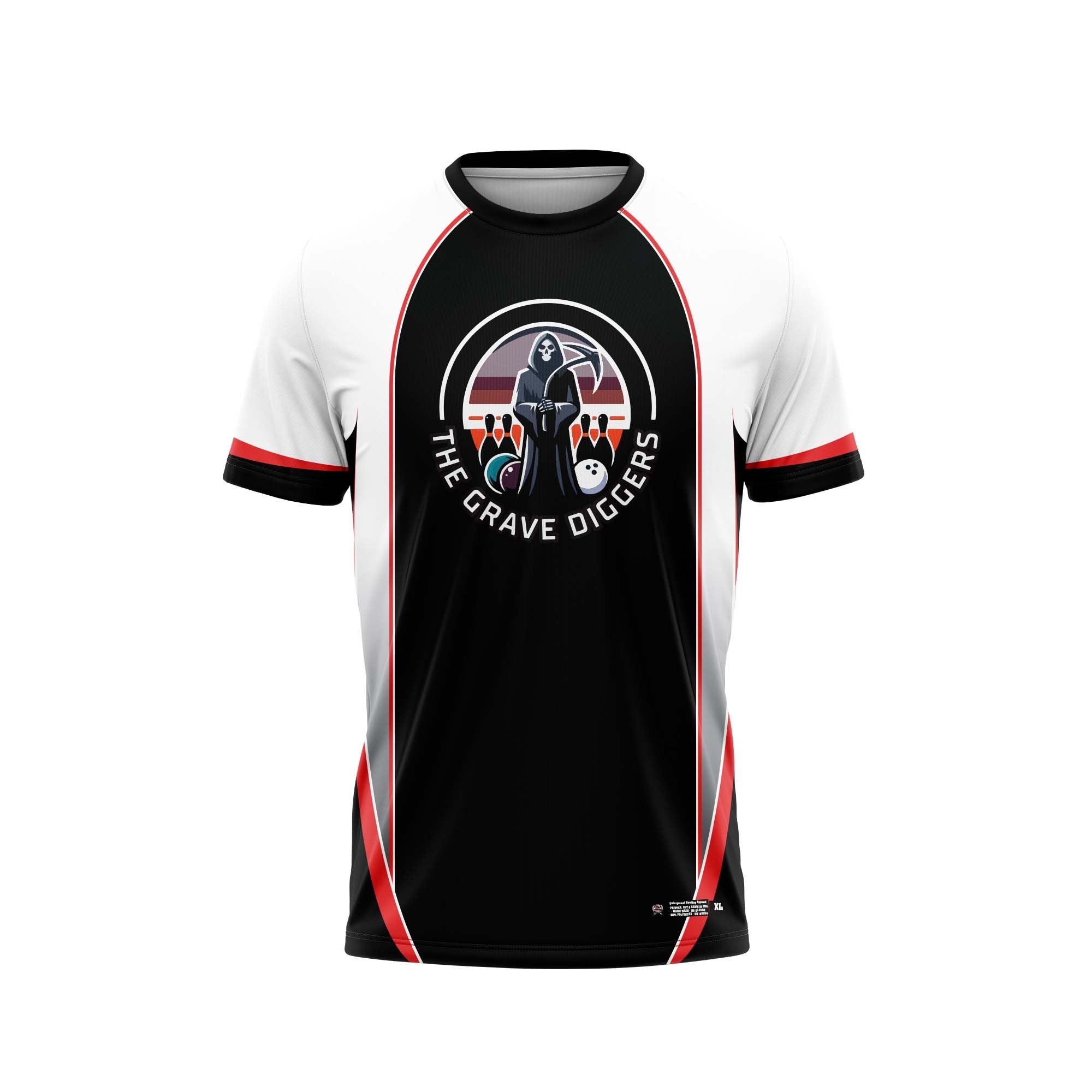 The Grave Diggers White Jersey