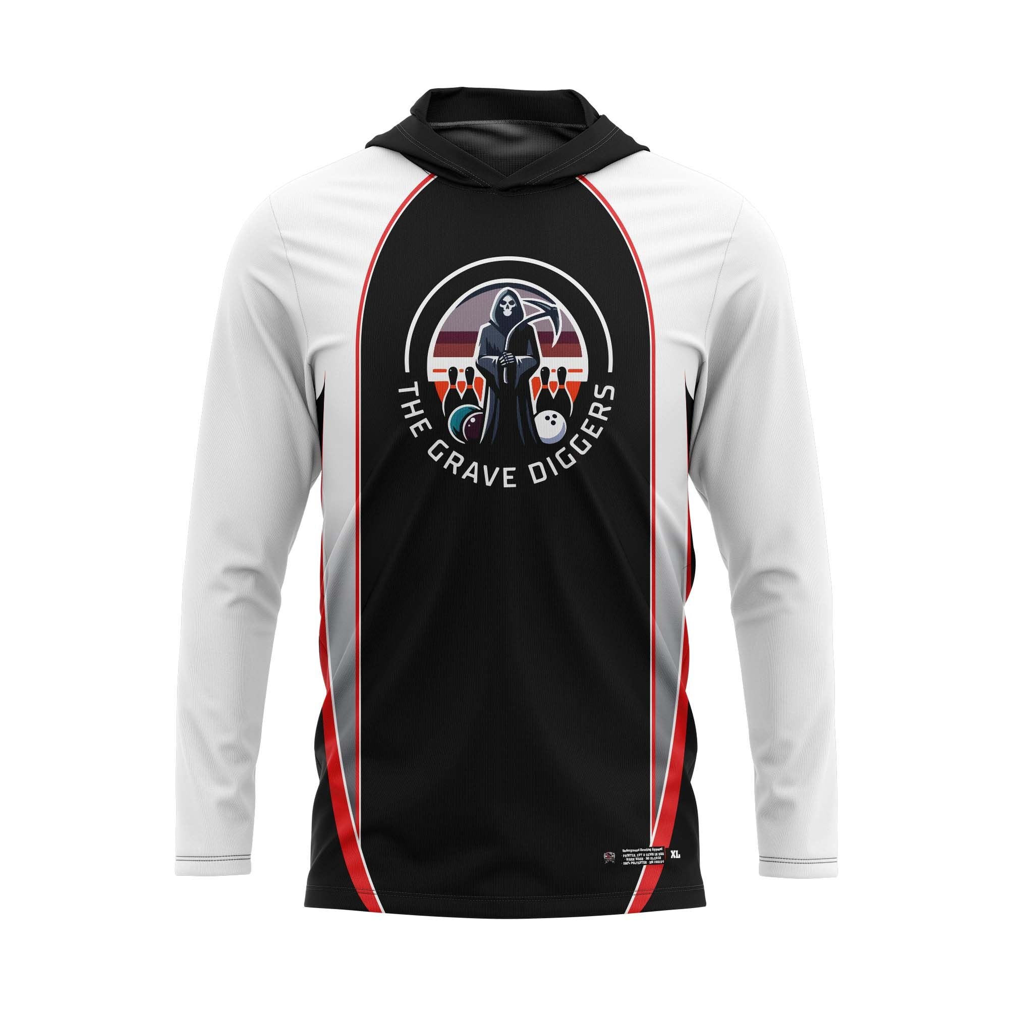 The Grave Diggers White Jersey