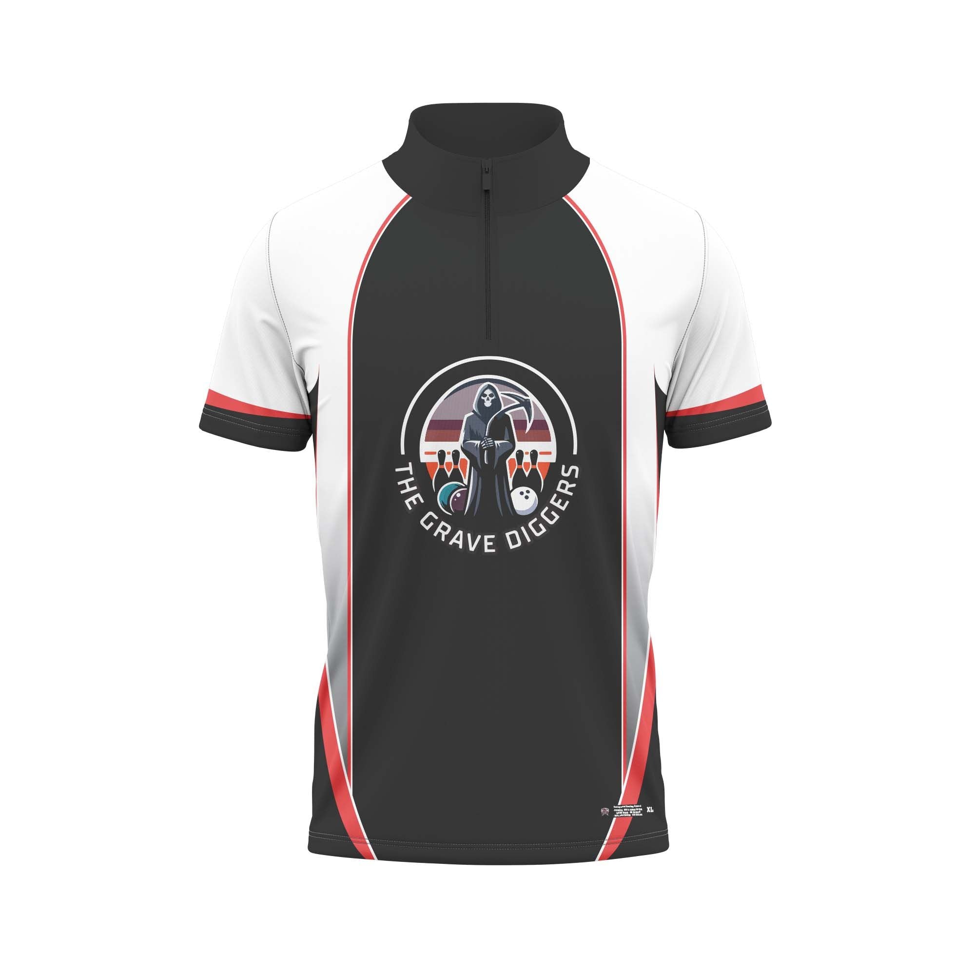 The Grave Diggers White Jersey