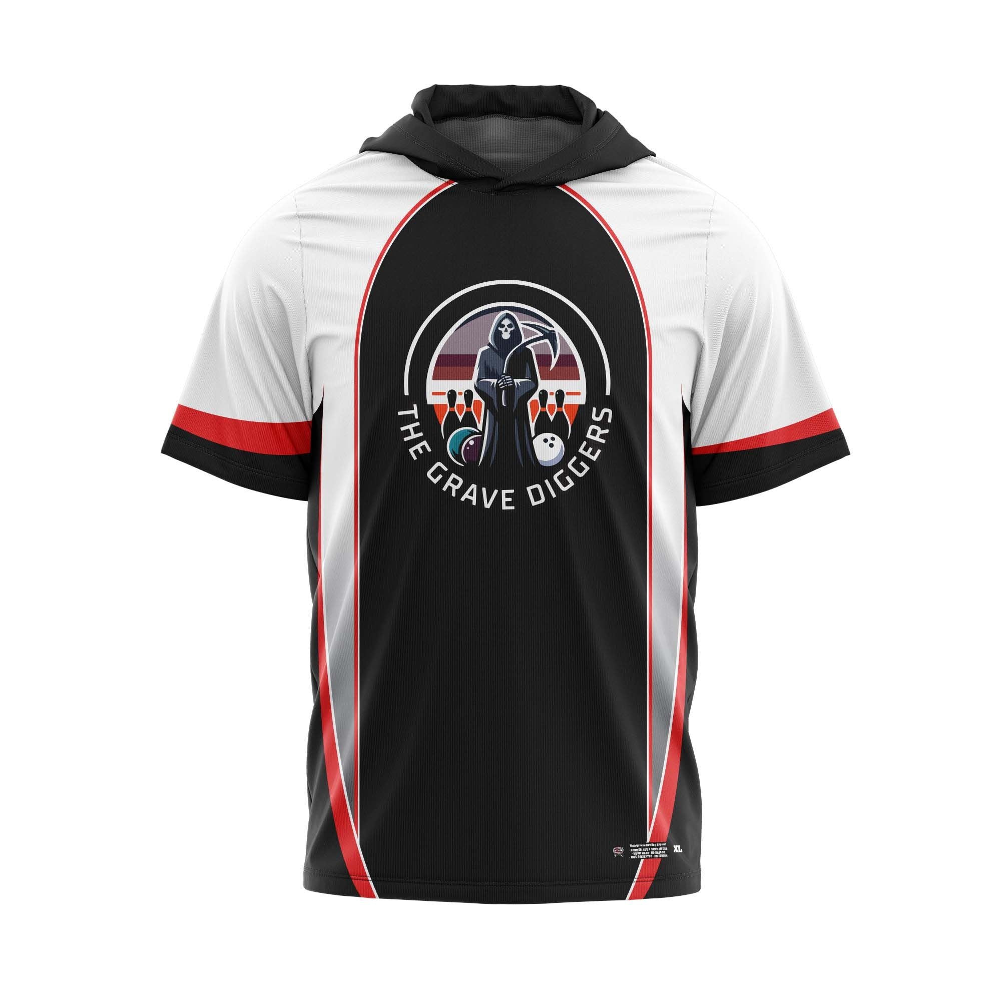 The Grave Diggers White Jersey