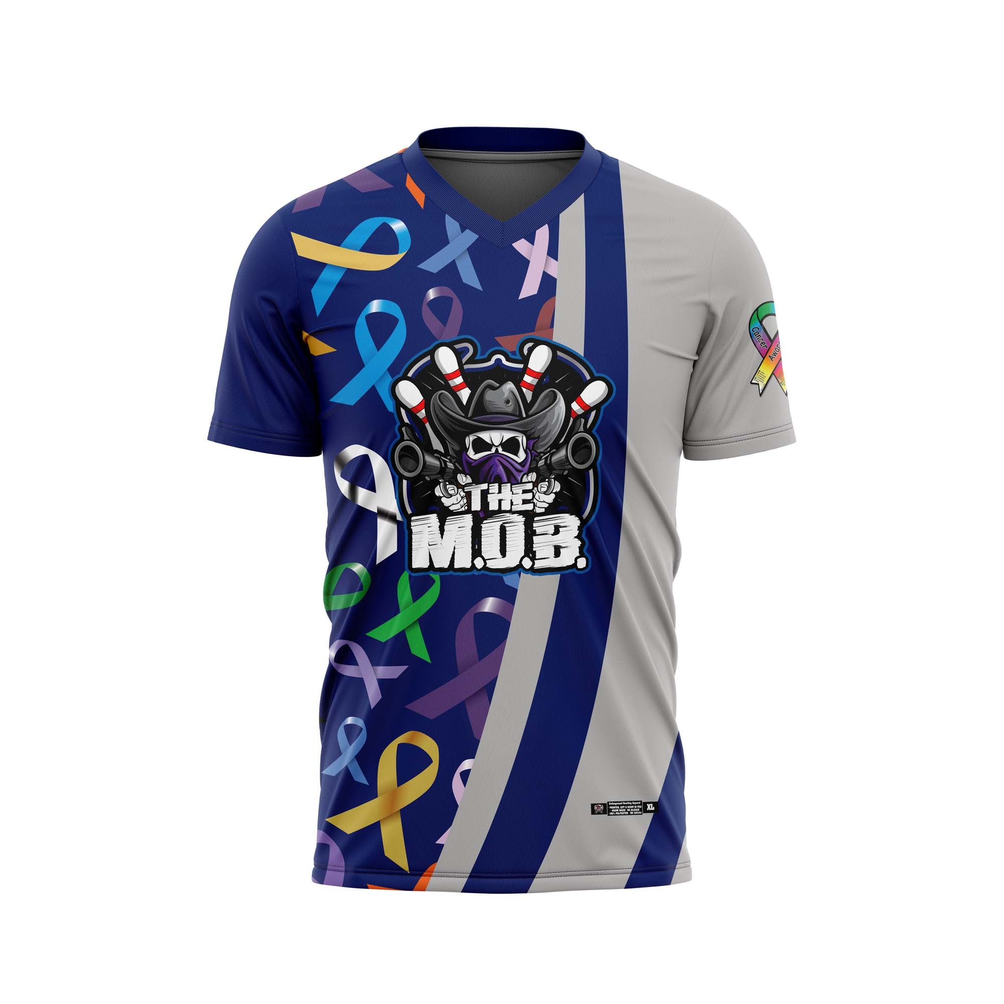 The MOB All Cancer Blue Jersey