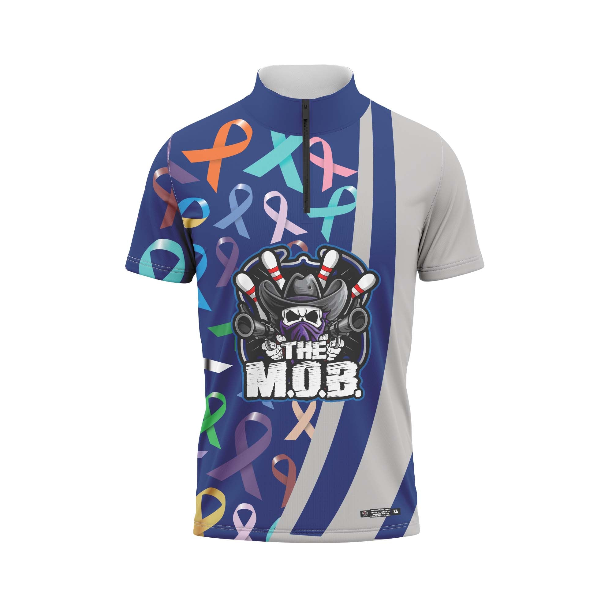 The MOB All Cancer Blue Jersey