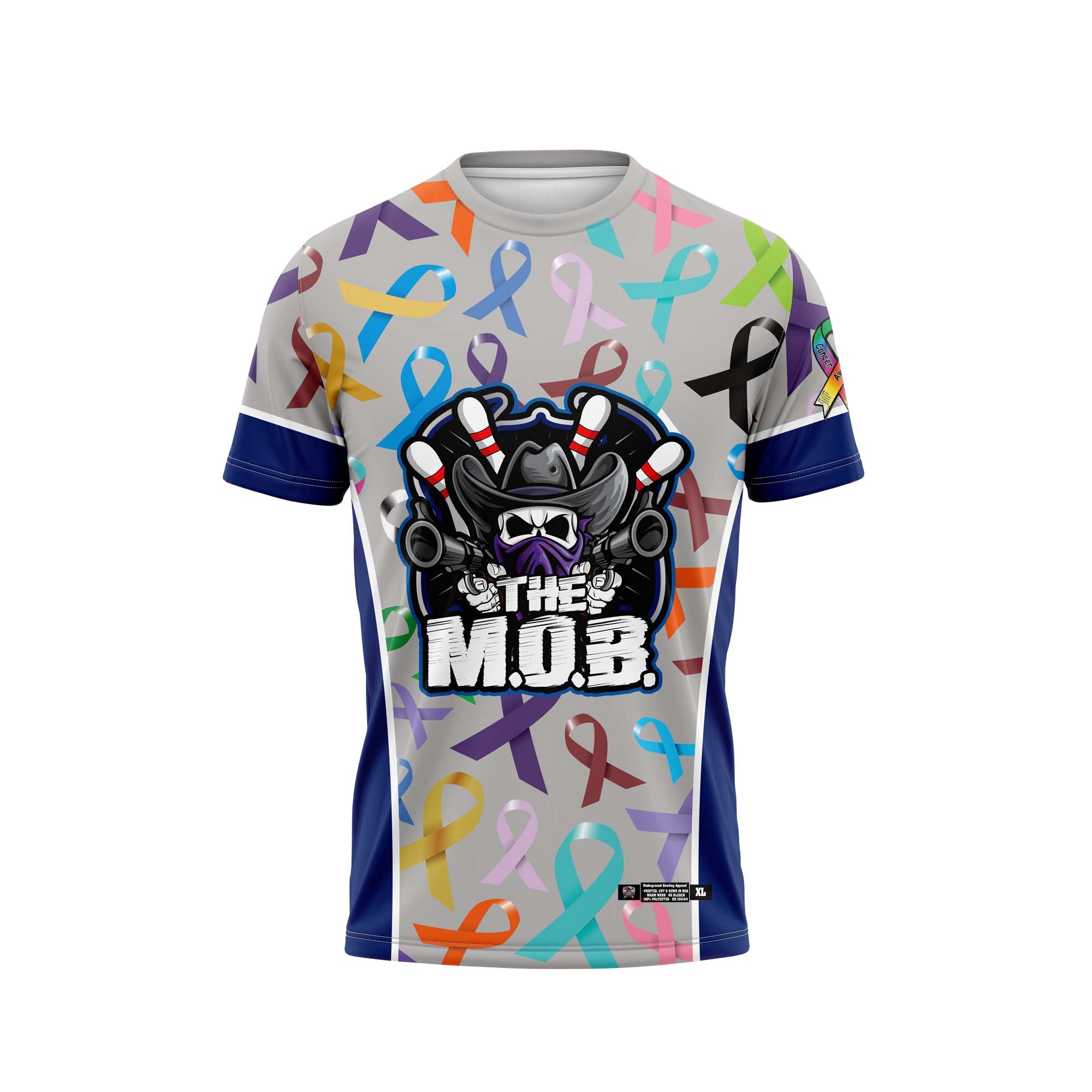 The MOB All Cancer Grey Jersey