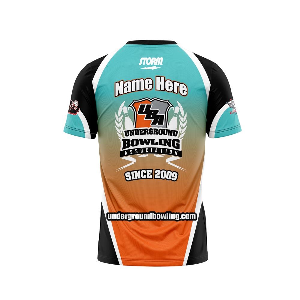 Reality Check Aqua-Orange Jersey