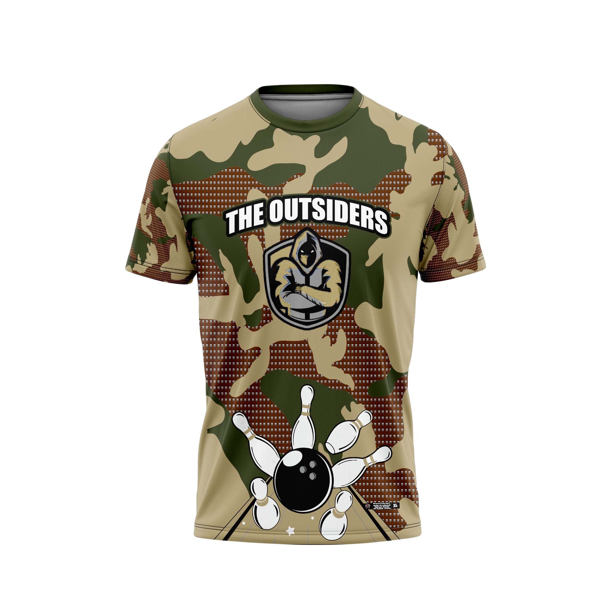 The Outsiders Army Camo Jersey