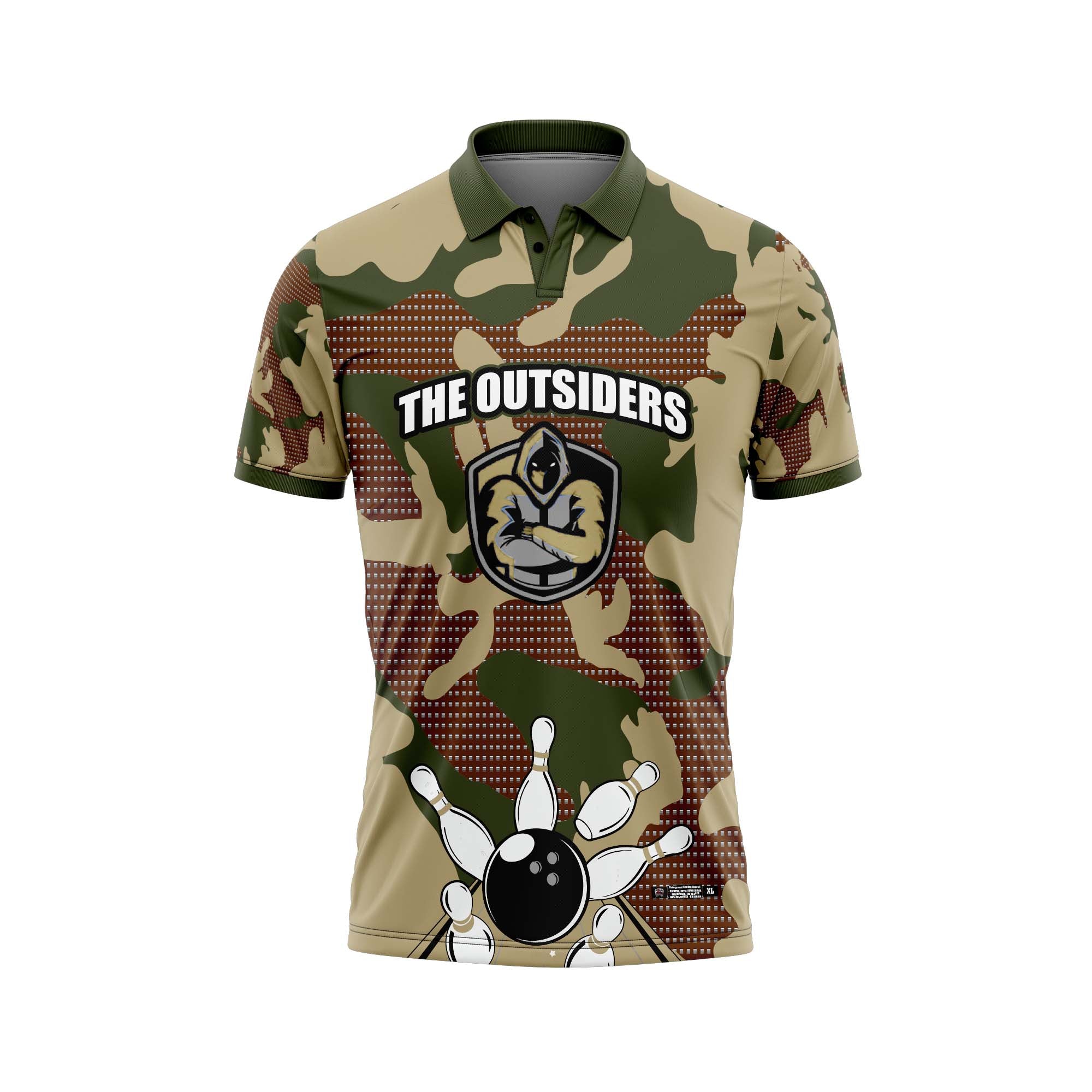 The Outsiders Army Camo Jersey