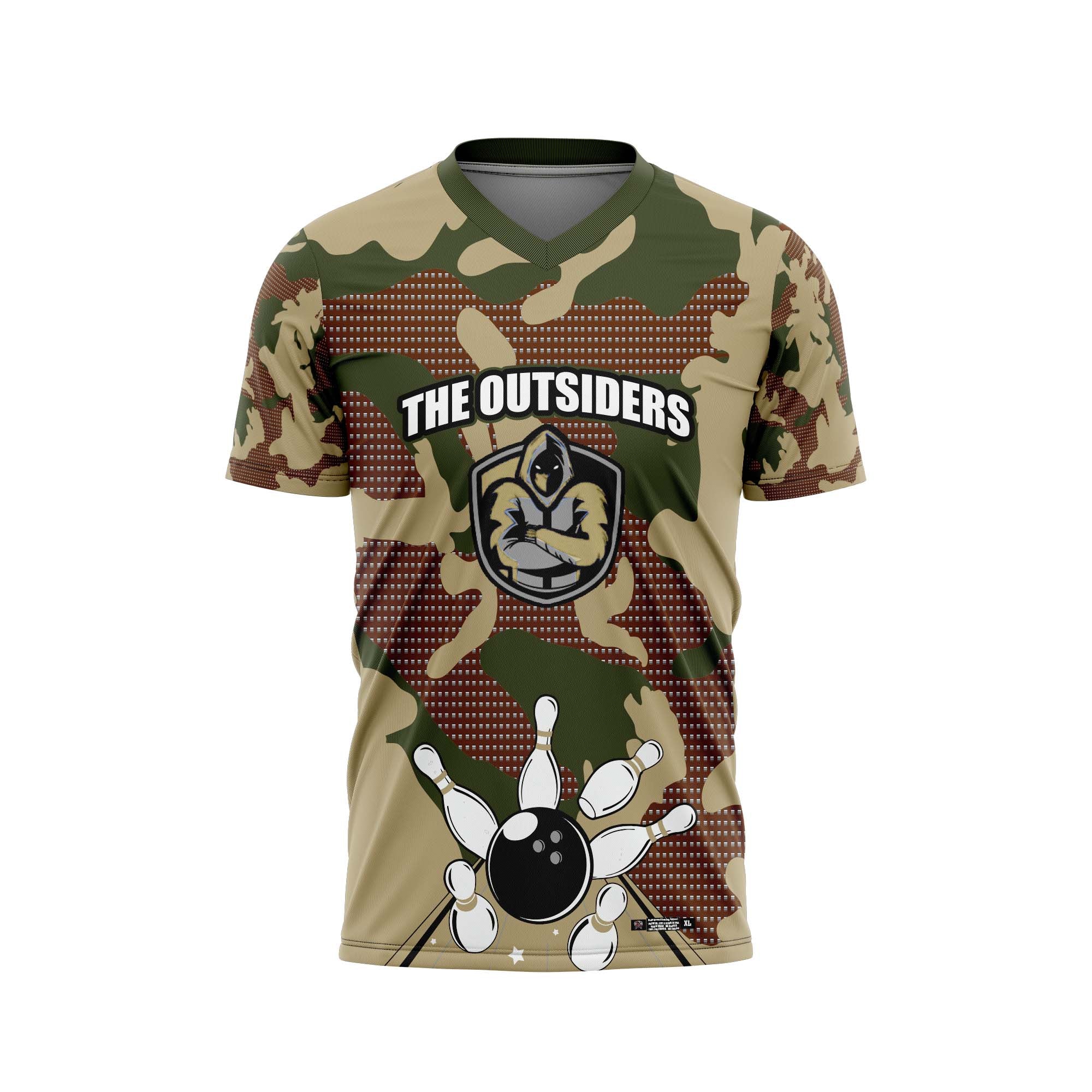 The Outsiders Army Camo Jersey