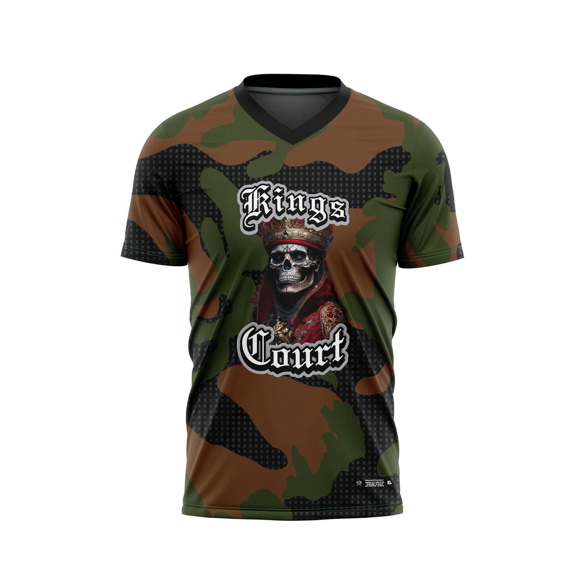 Kings Court Army Camo Jersey – UBA proshop