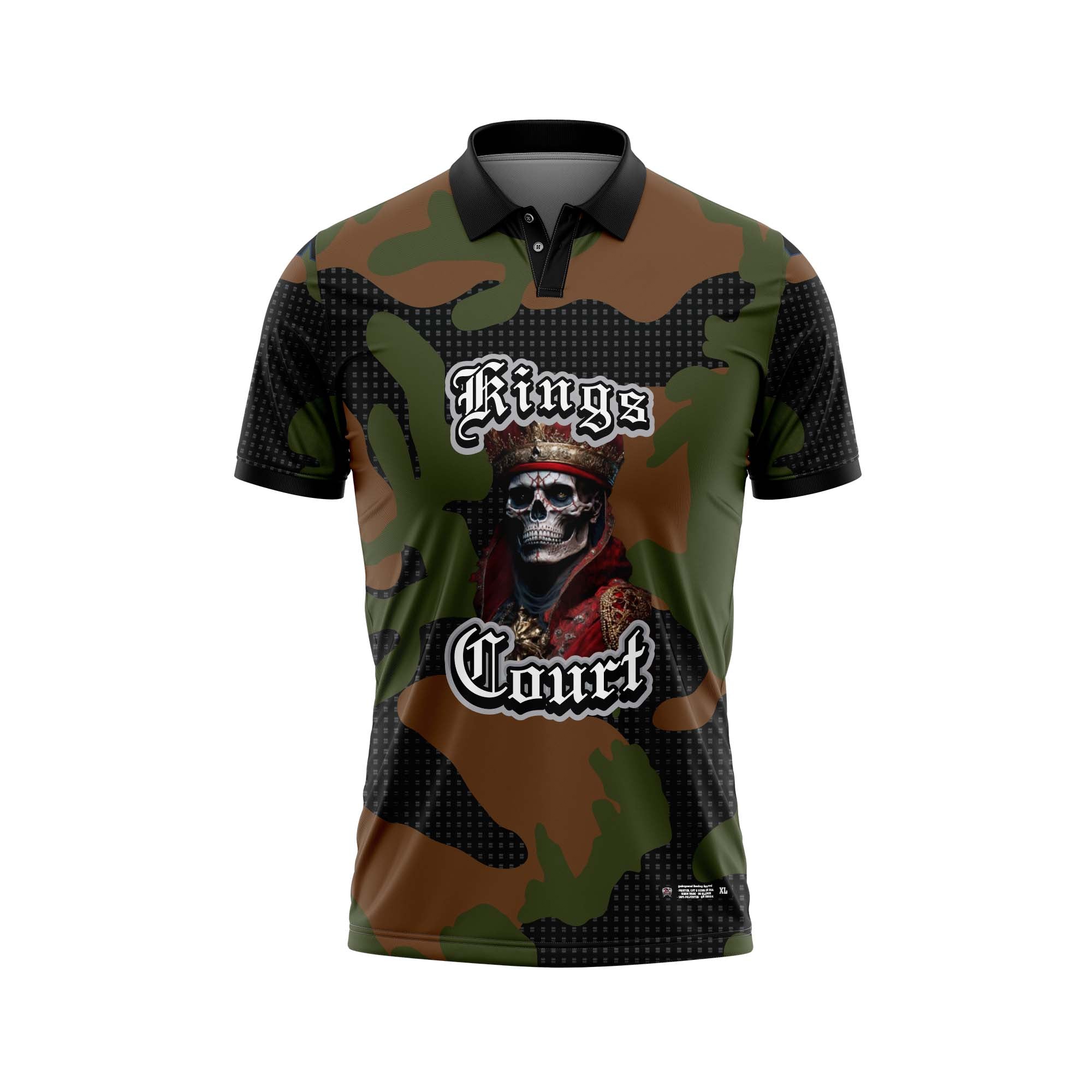 Kings Court Army Camo Jersey