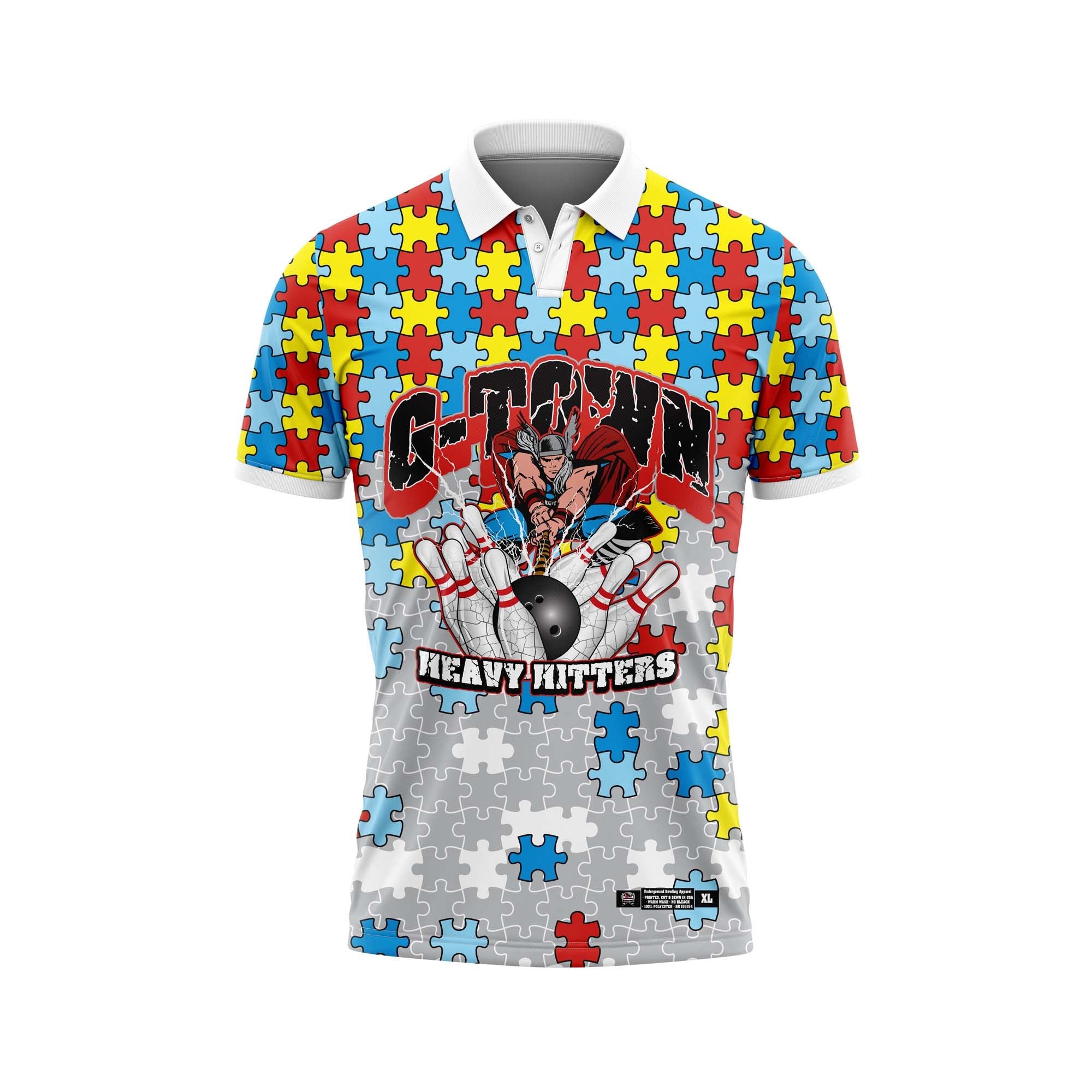 G-Town Heavy Hitters Autism Jerseys