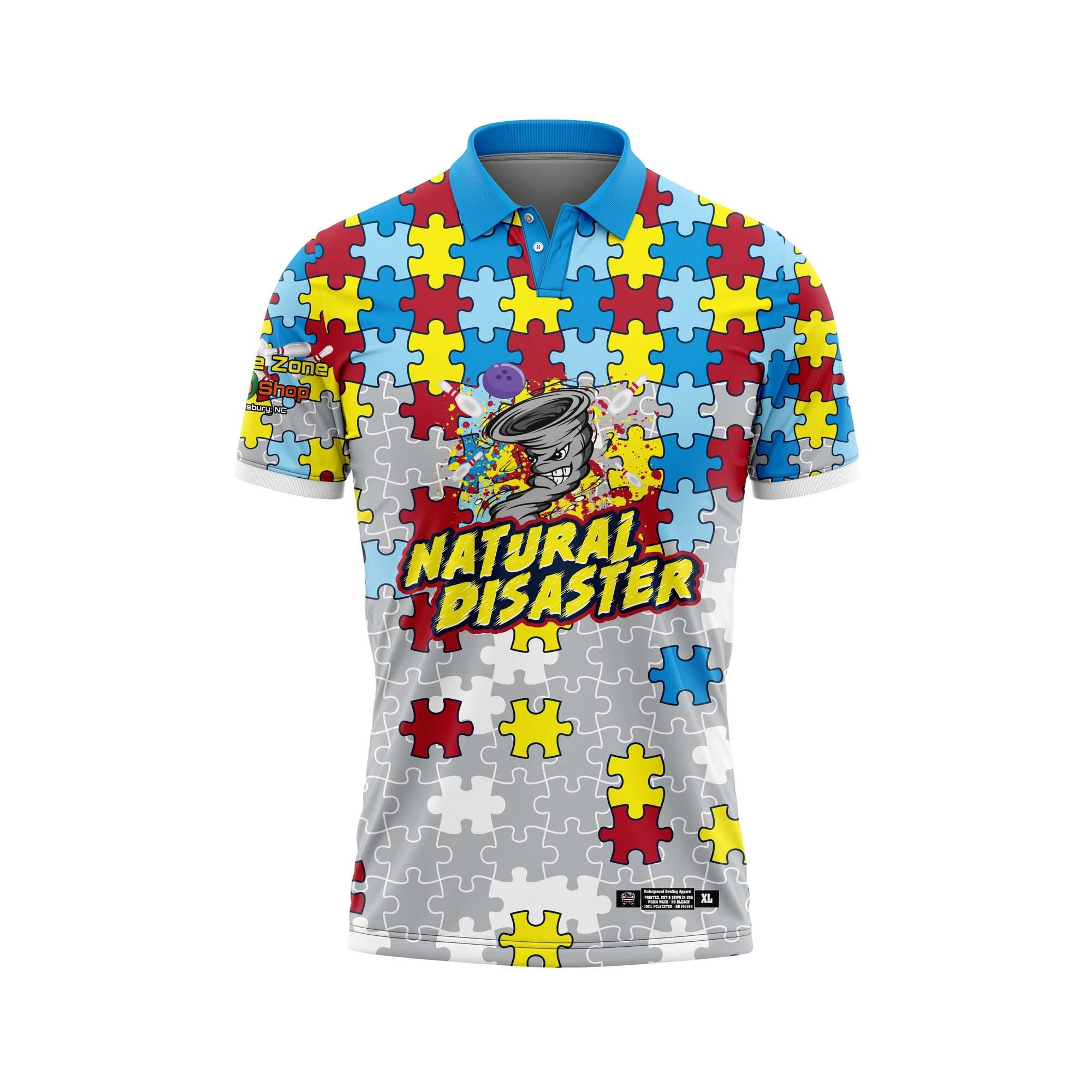 Natural Disaster Autism Jerseys