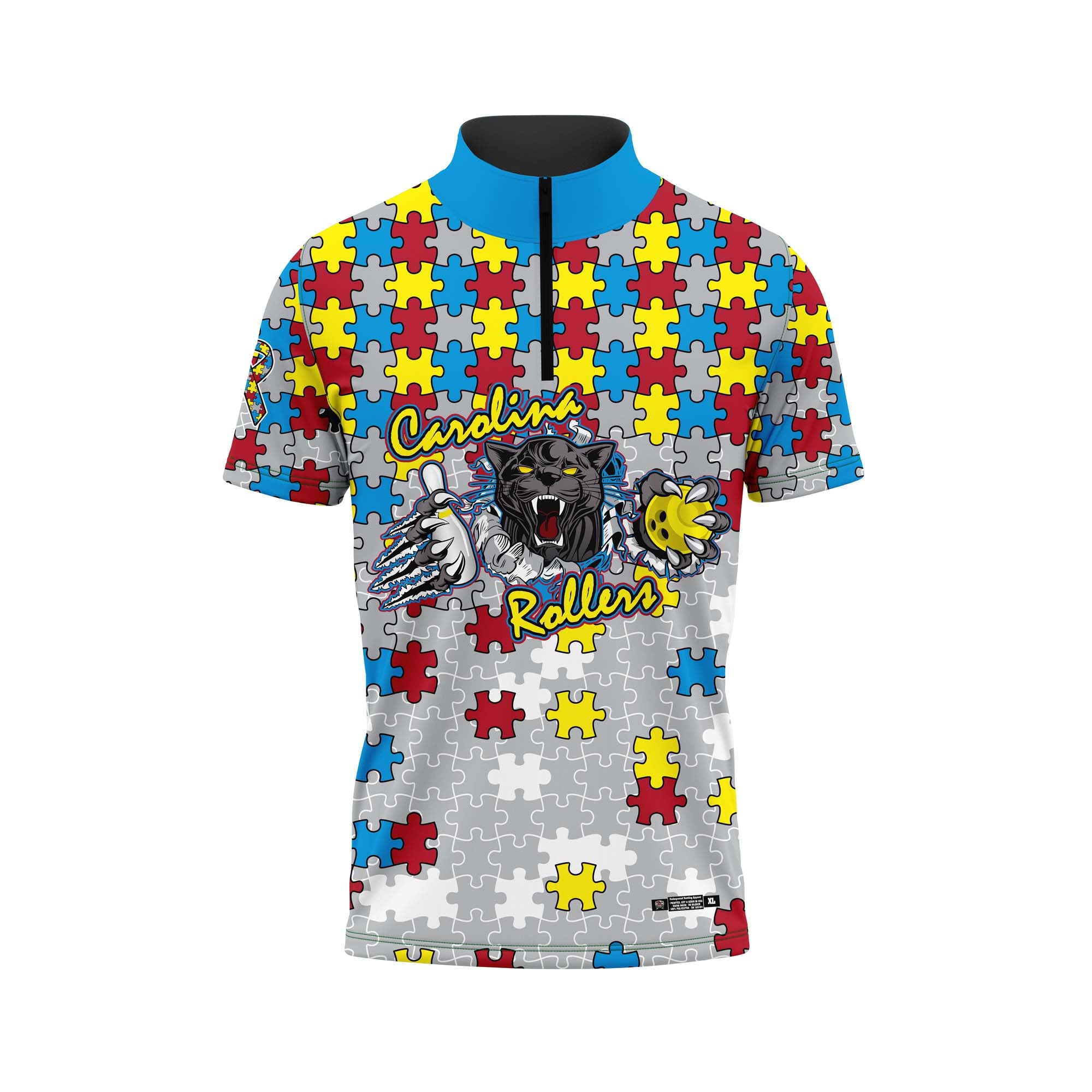 Carolina Rollers Autism Jersey