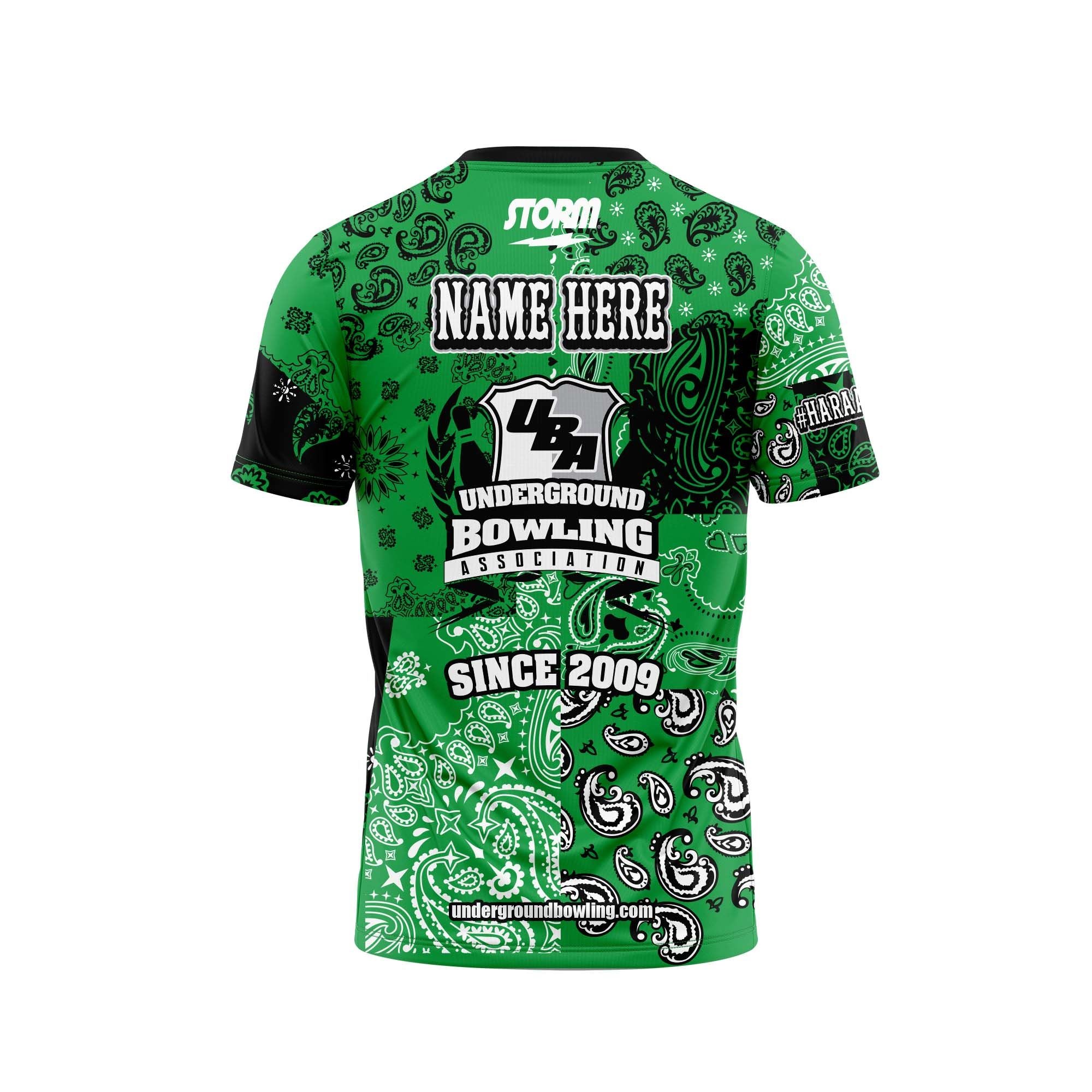 Kings Court Bandana Green Jersey