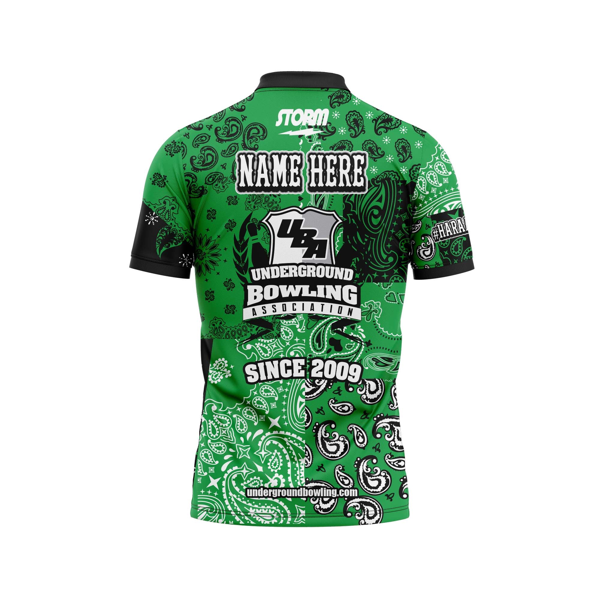 Kings Court Bandana Green Jersey