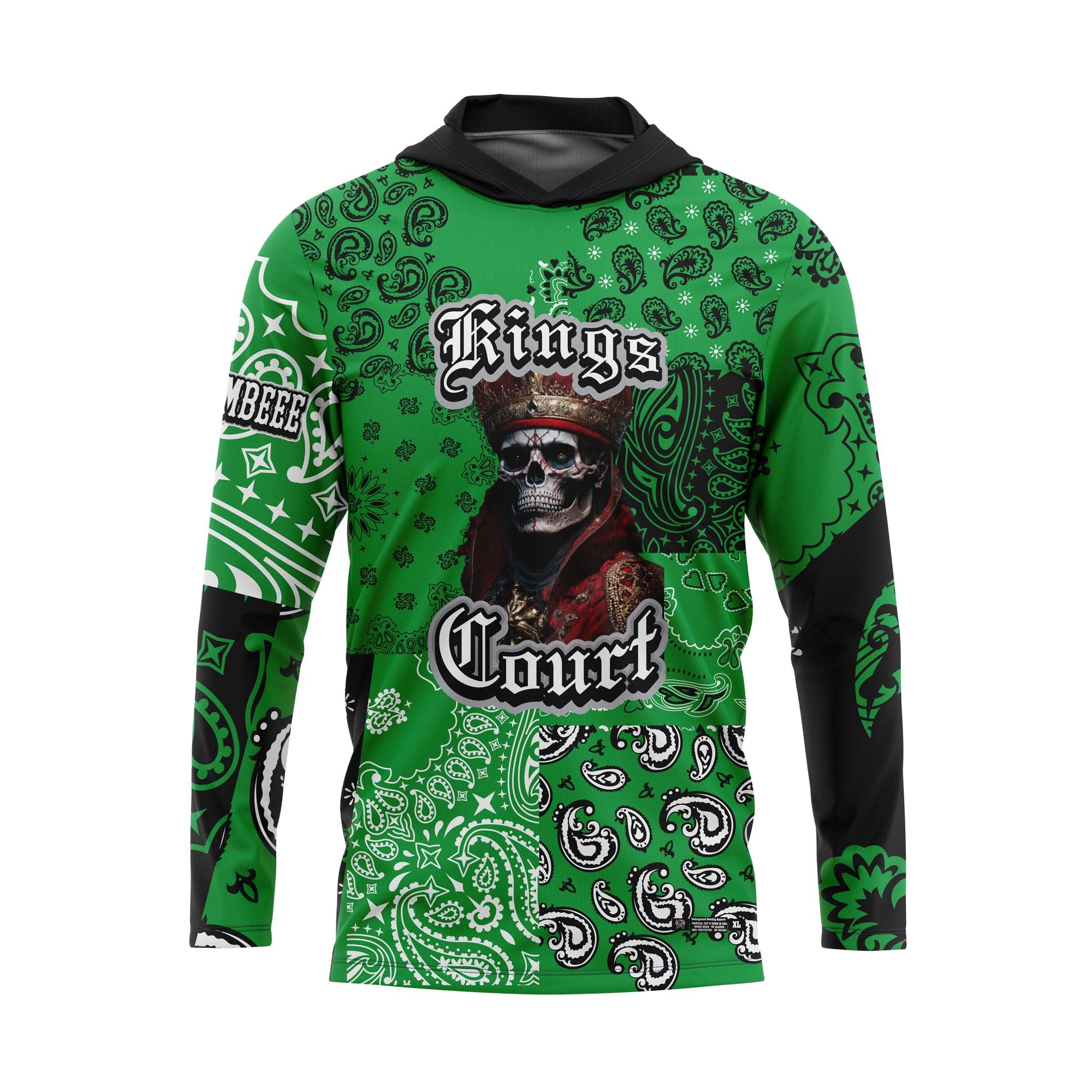 Kings Court Bandana Green Jersey