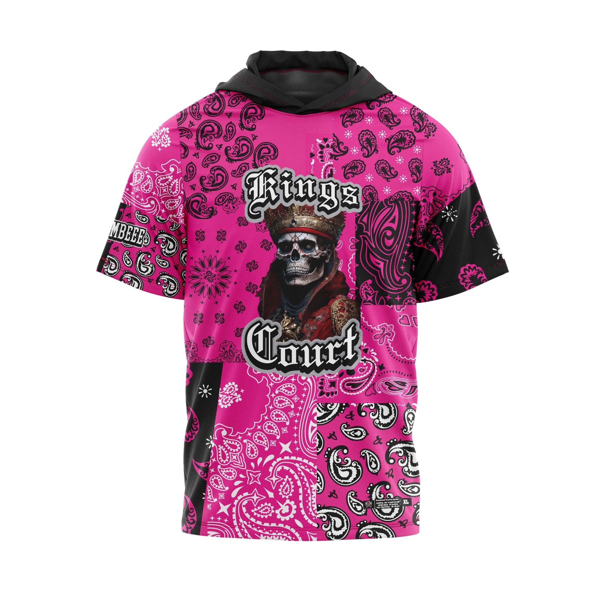 Kings Court Bandana Pink Jersey