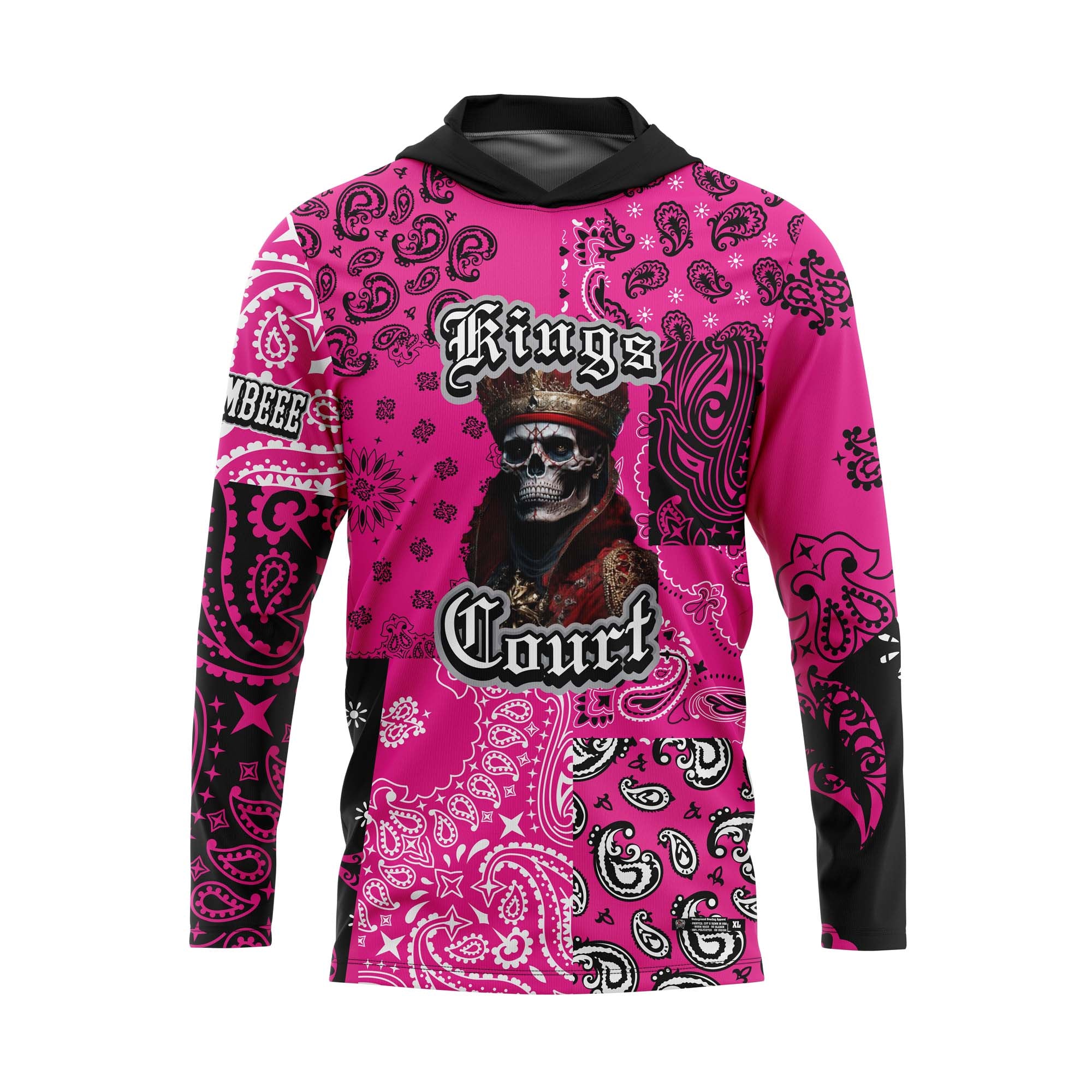 Kings Court Bandana Pink Jersey