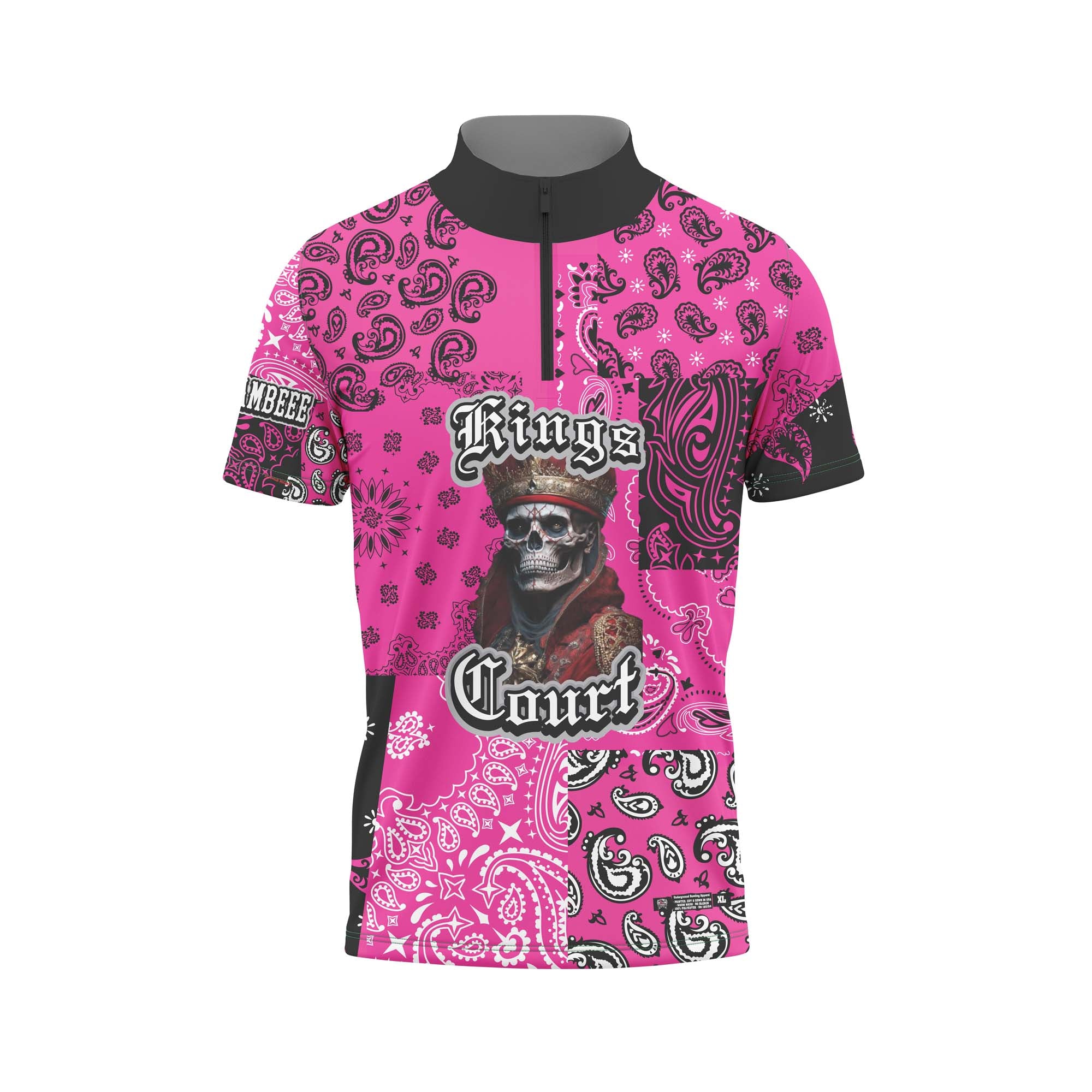 Kings Court Bandana Pink Jersey