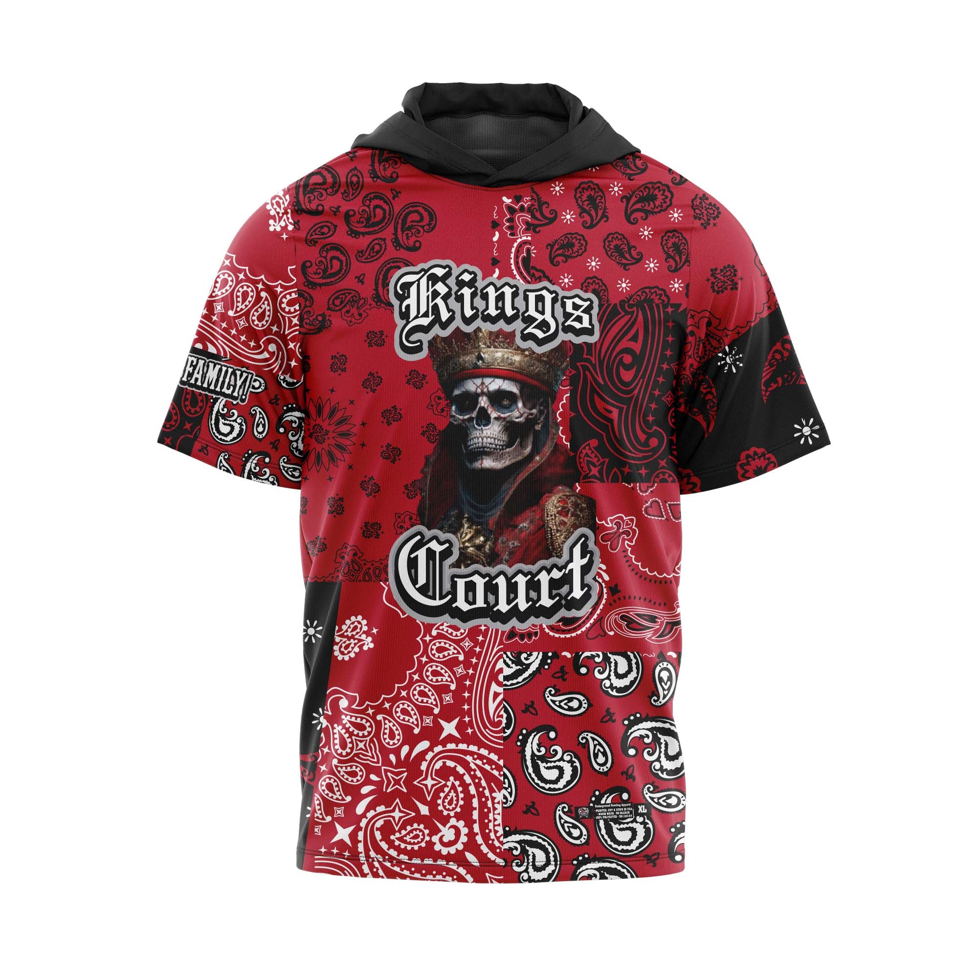 Kings Court Bandana Red Jersey