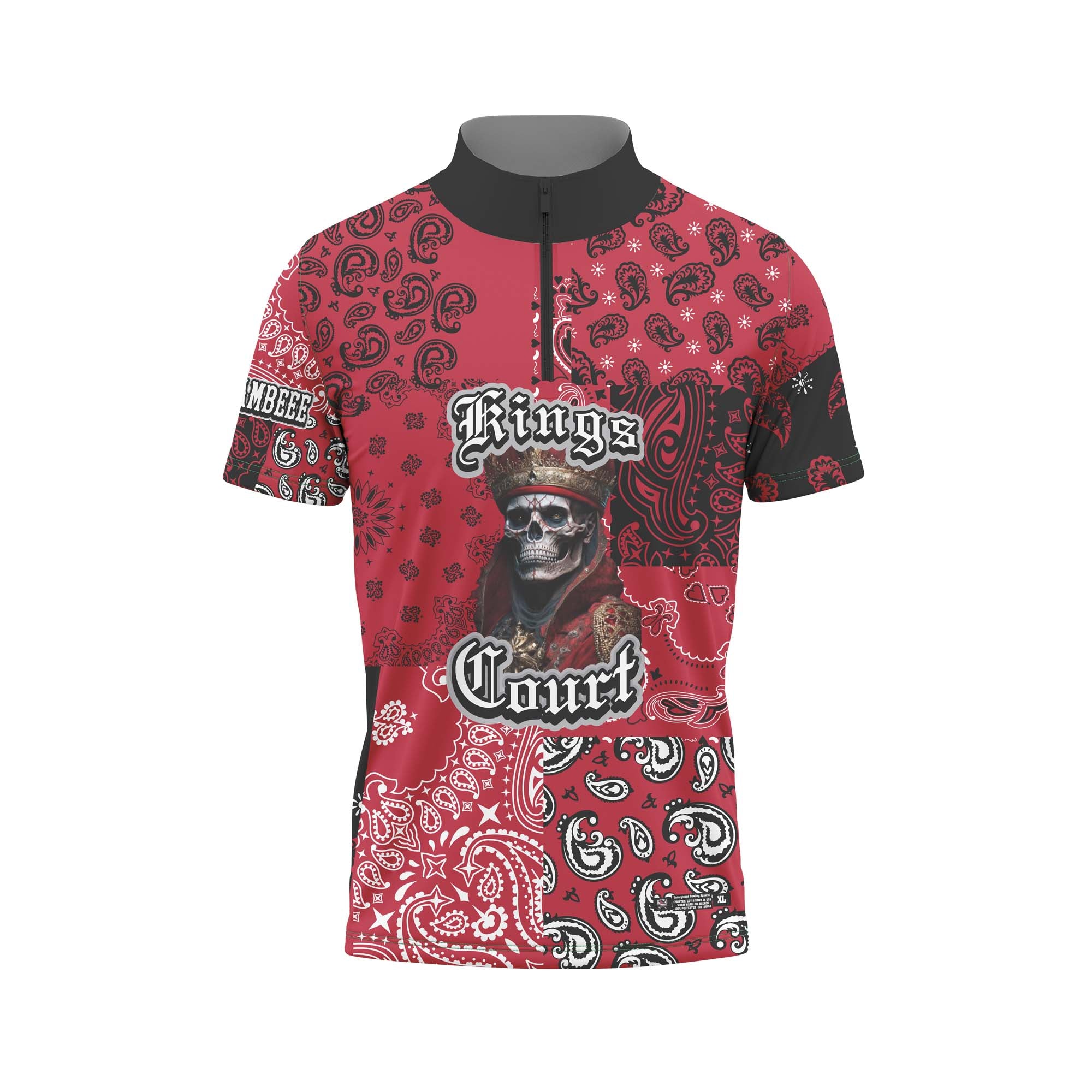 Kings Court Bandana Red Jersey