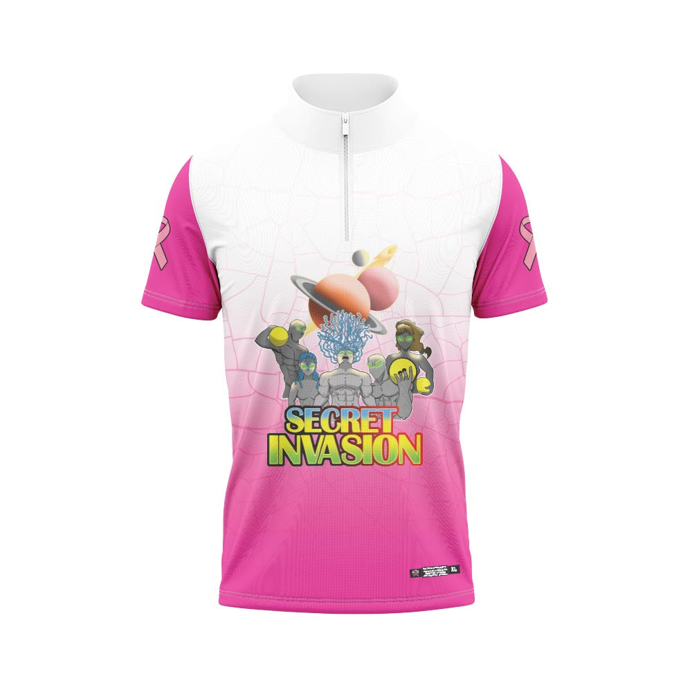 Secret Invasion Breast Cancer Jersey