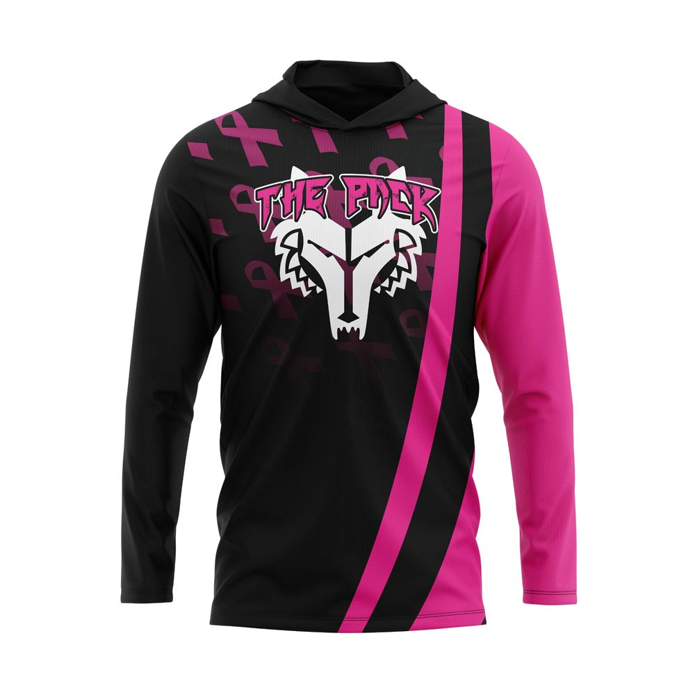 The Pack Breast Cancer Black Jersey