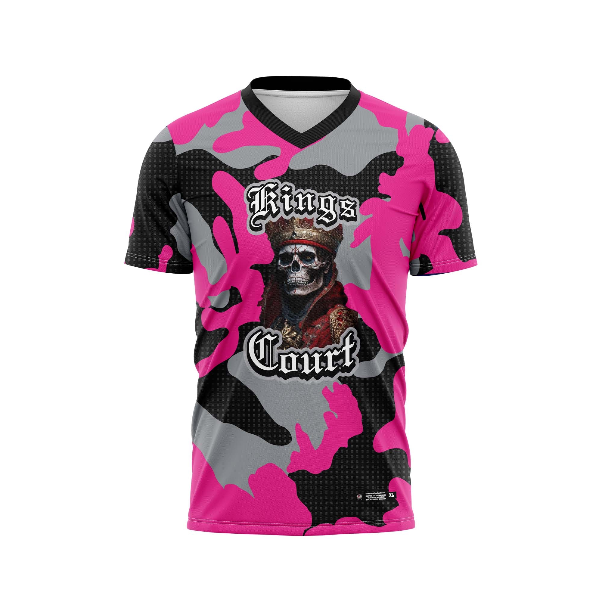 Kings Court Breast Cancer Camo Jersey