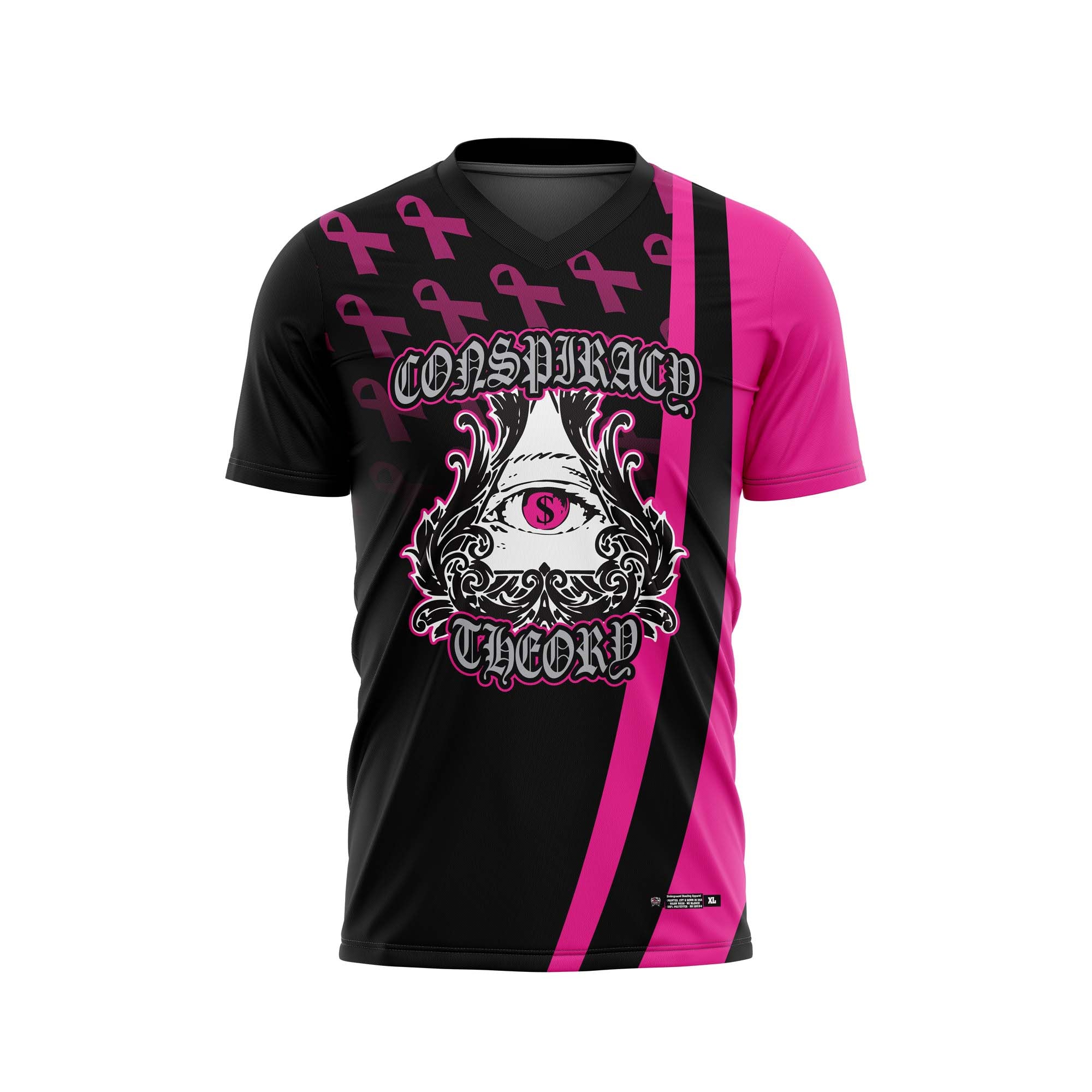 Conspiracy Theory Breast Cancer Jersey