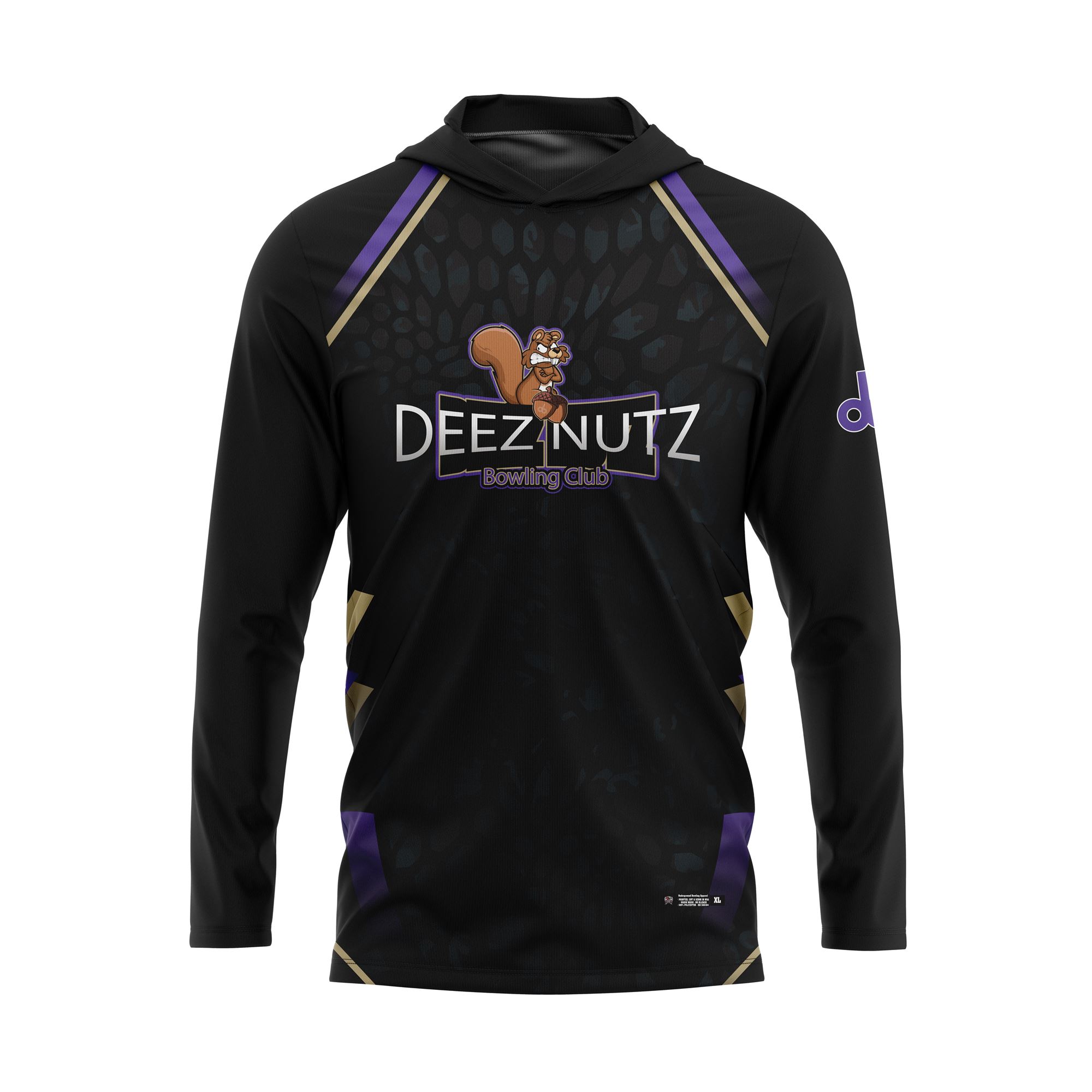 Deez Nutz Bowling Club Black Jerseys