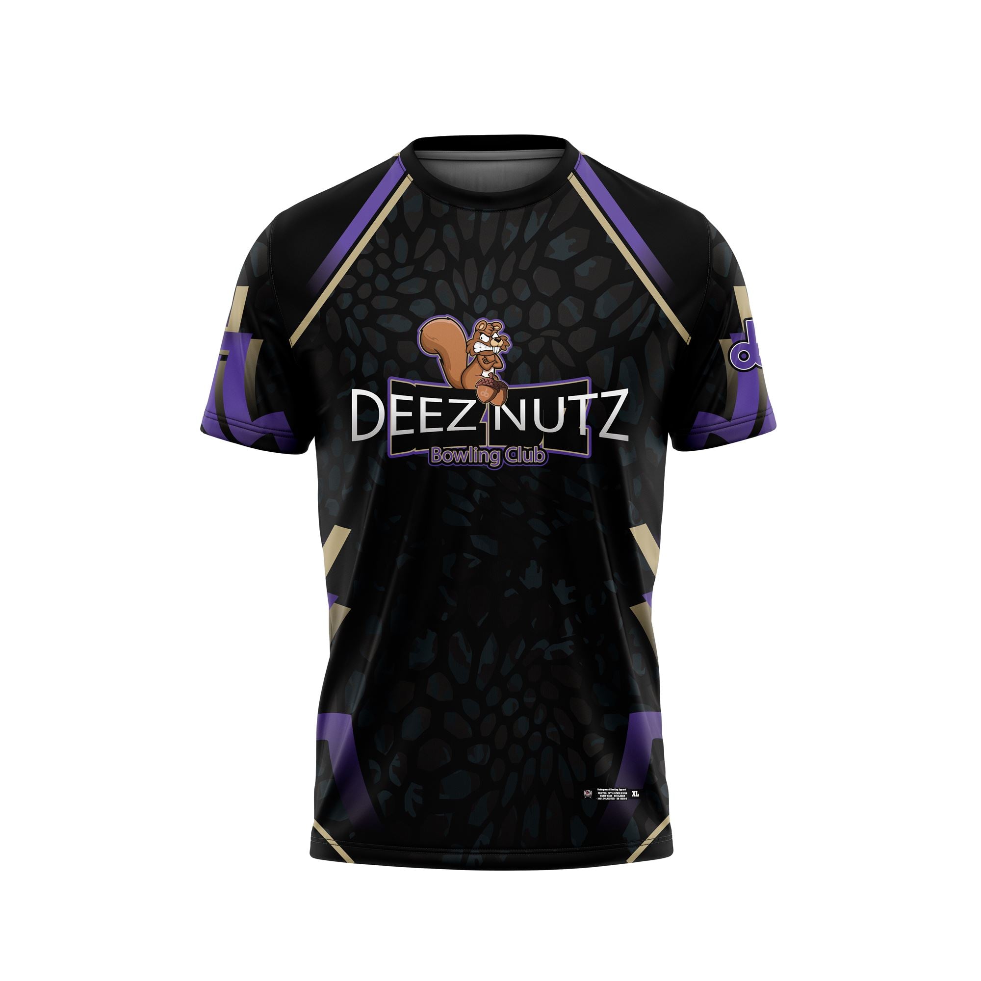 Deez Nutz Bowling Club Black Jerseys