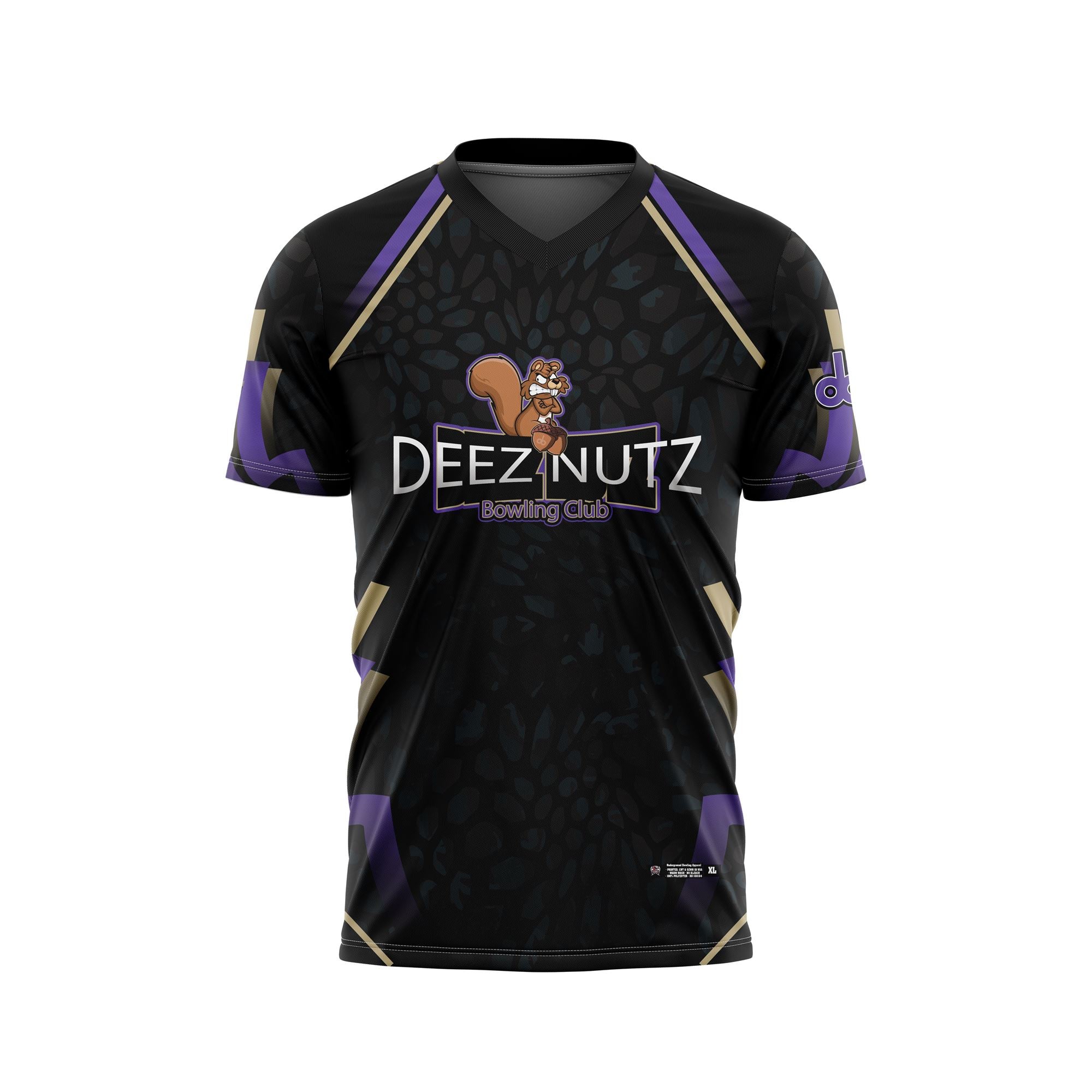 Deez Nutz Bowling Club Black Jerseys