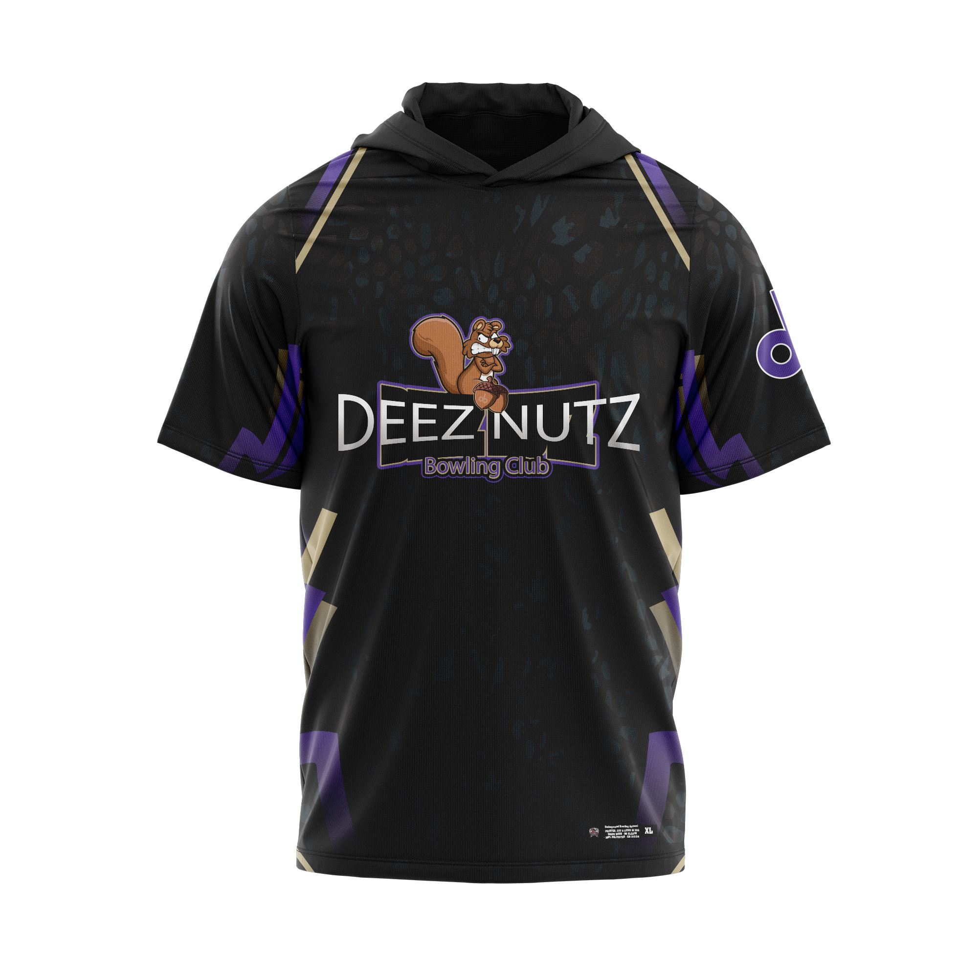 Deez Nutz Bowling Club Black Jerseys