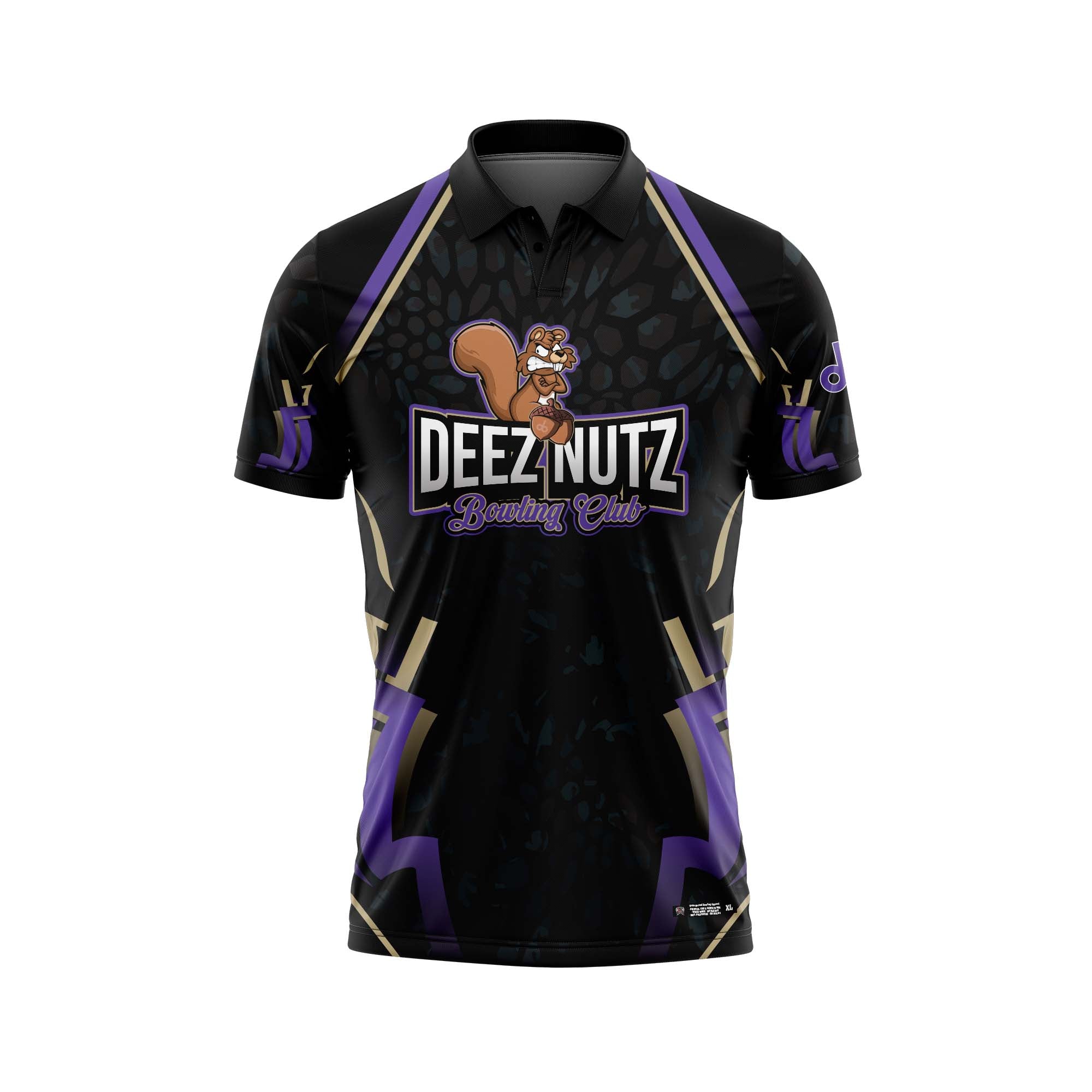 Deez Nutz Bowling Club Black Jerseys