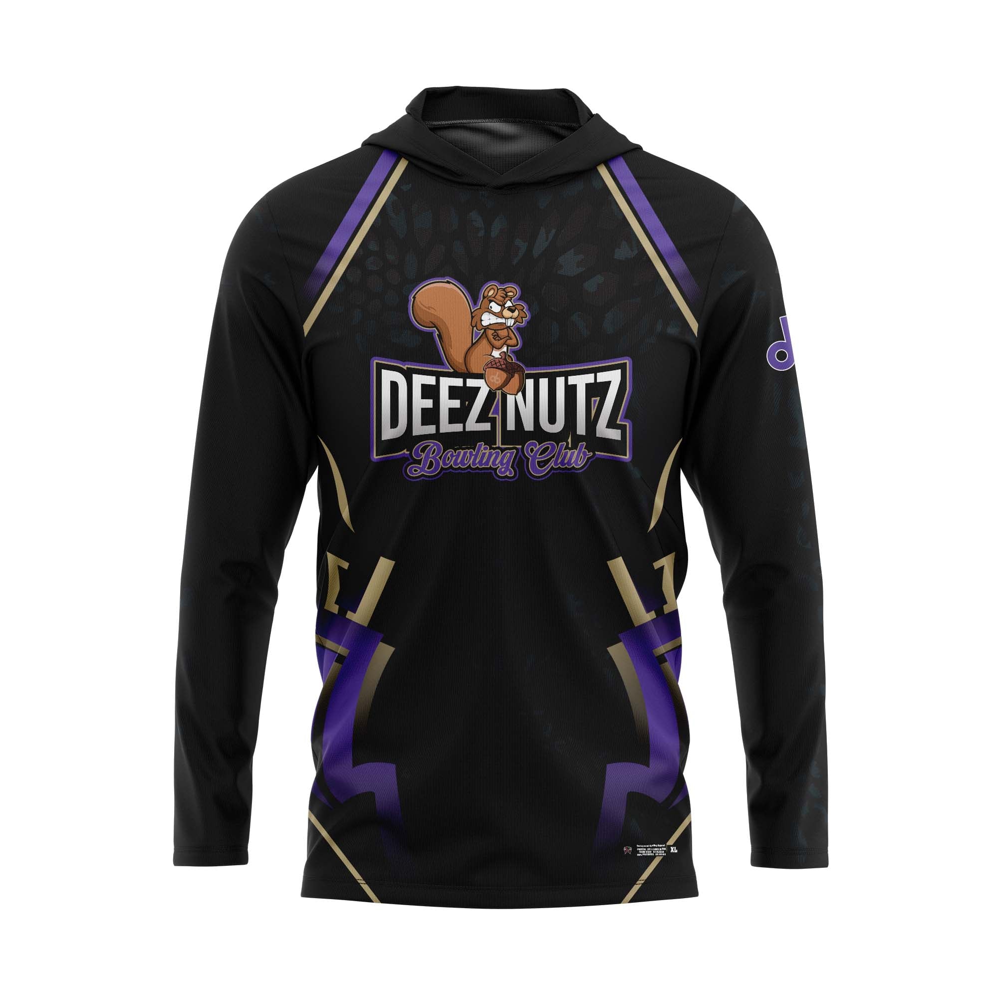 Deez Nutz Bowling Club Black Jerseys