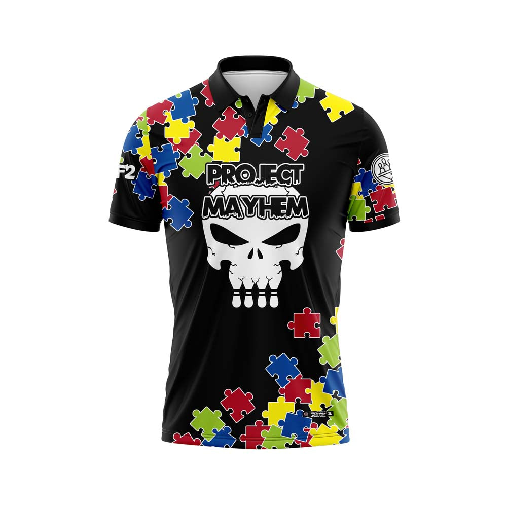 Project Mayhem Black Autism Jersey