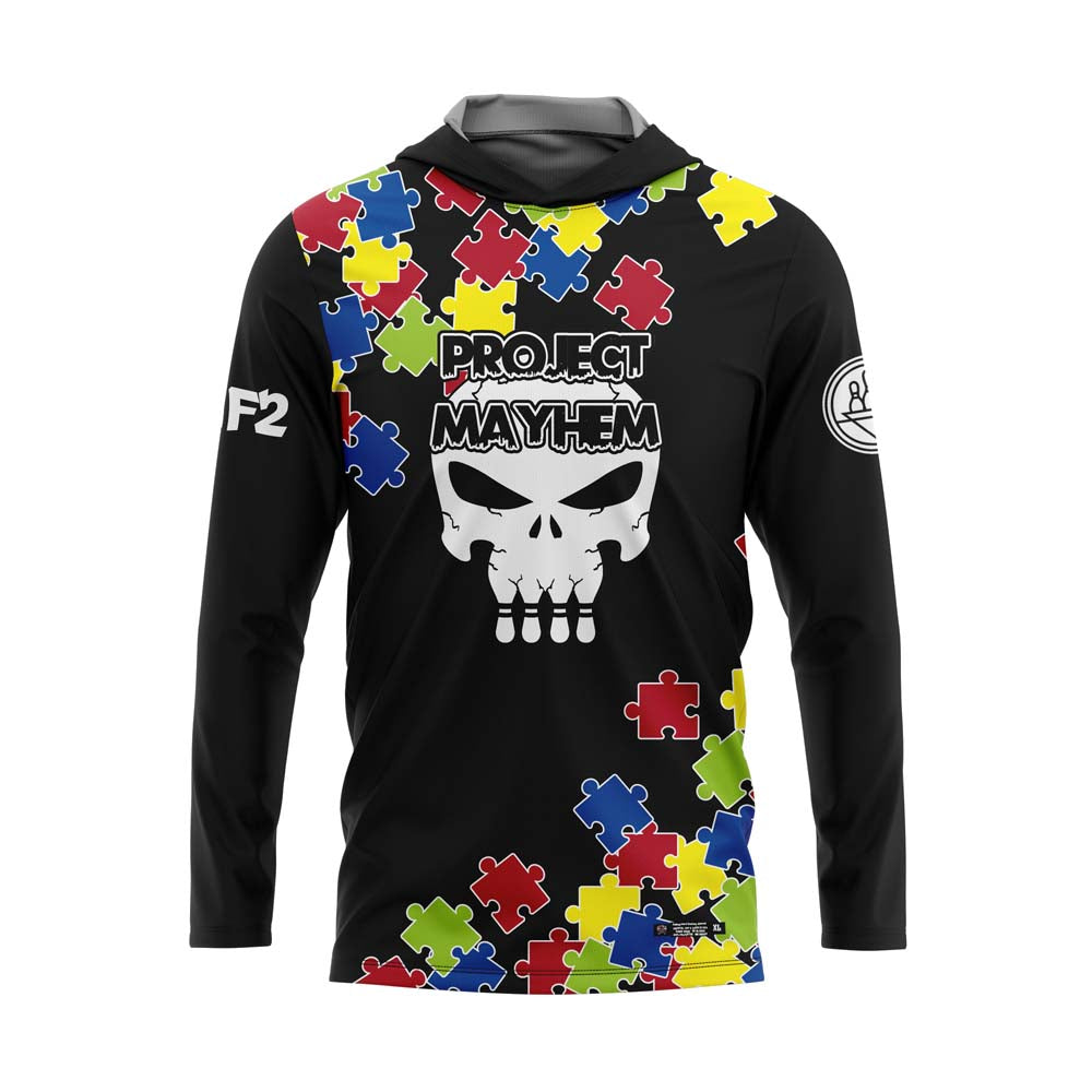 Project Mayhem Black Autism Jersey