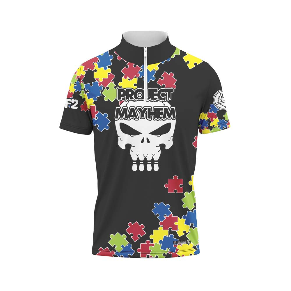 Project Mayhem Black Autism Jersey