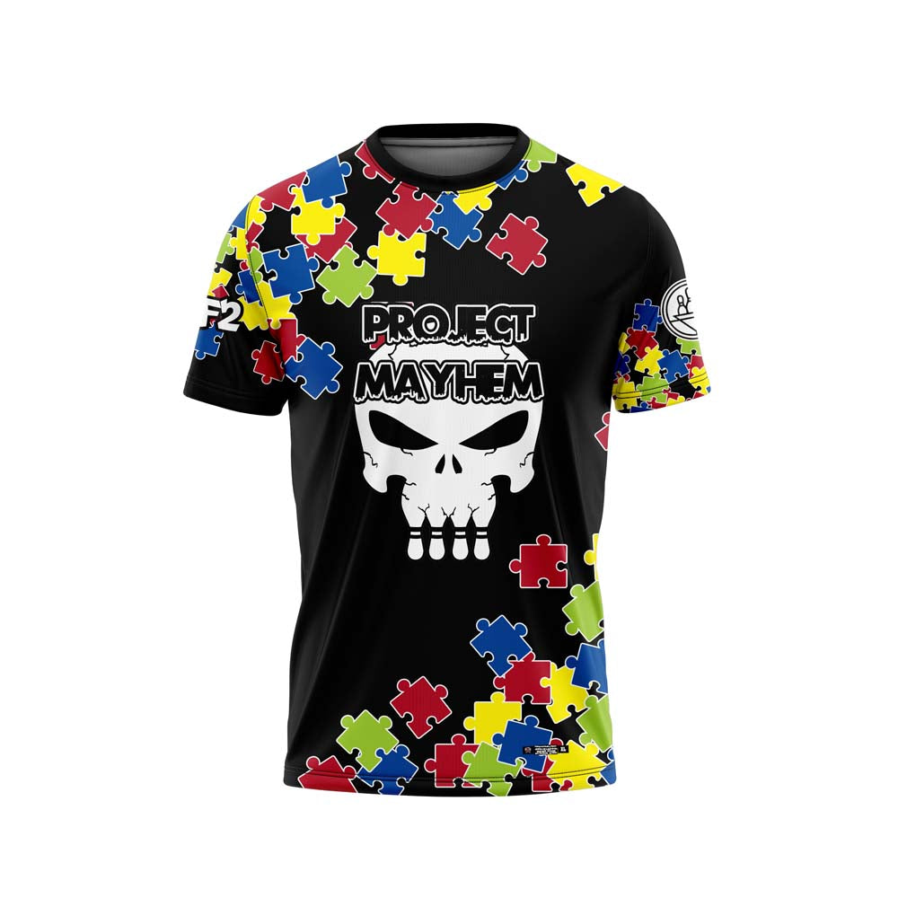 Project Mayhem Black Autism Jersey