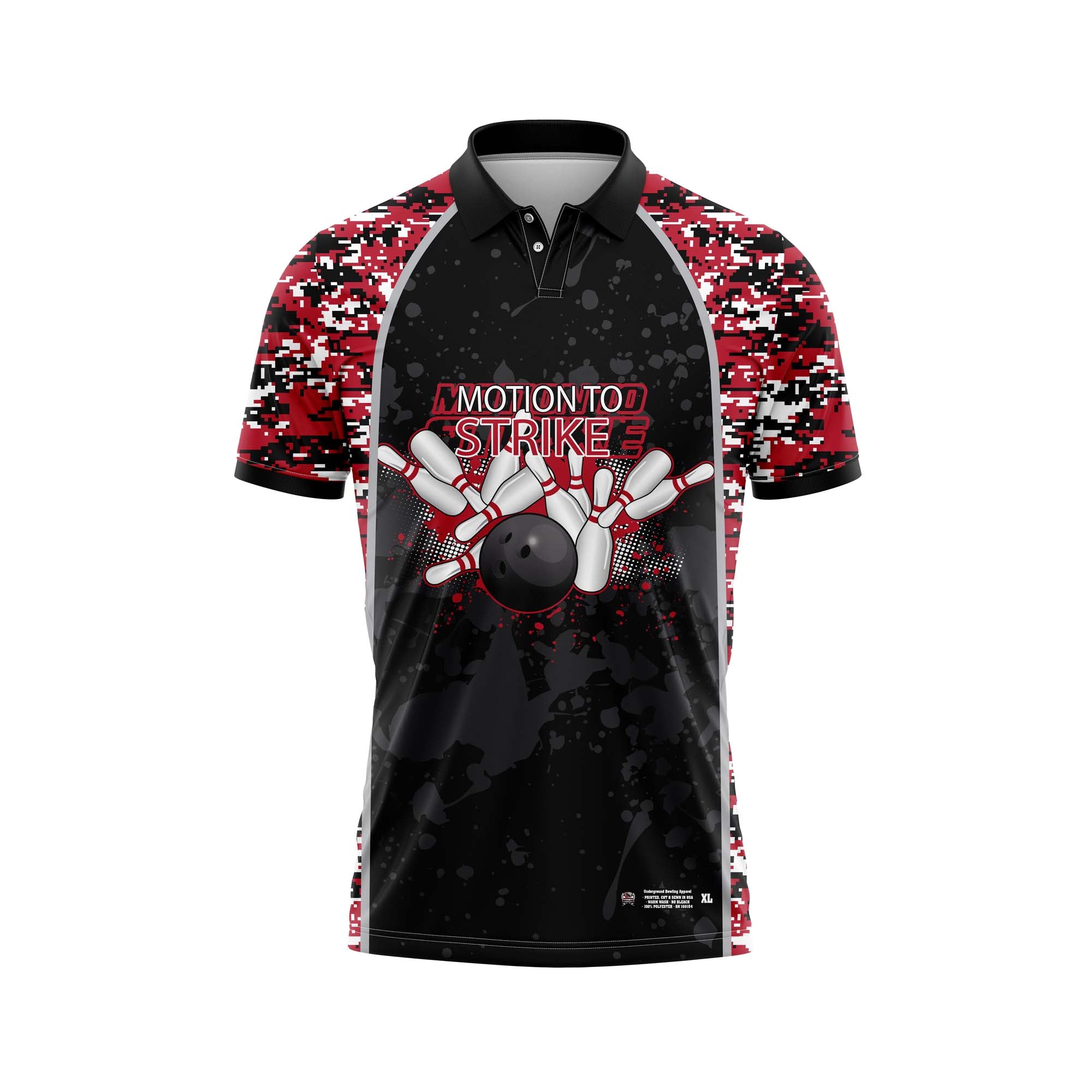 Motion To Strike Black Camo Jersey