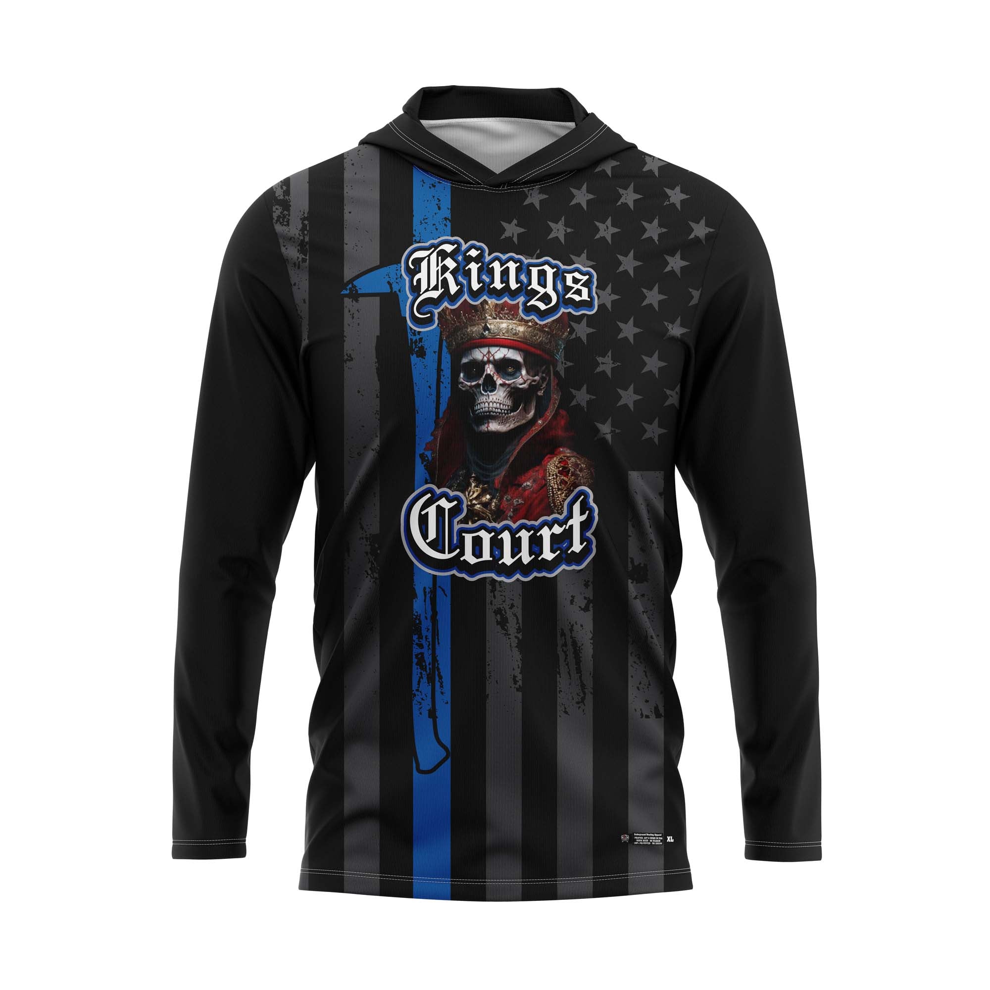 Kings Court Black Charcoal Jersey