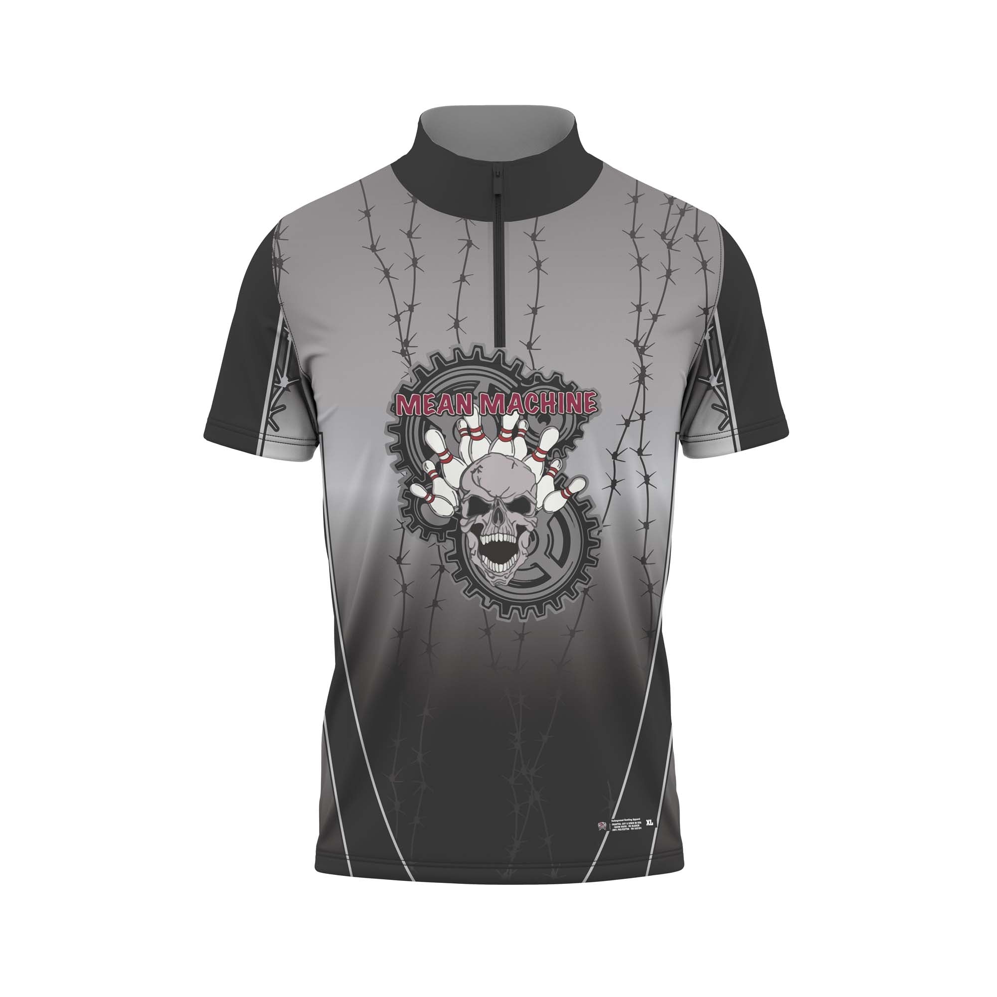 Mean Machine Black Gray Jersey