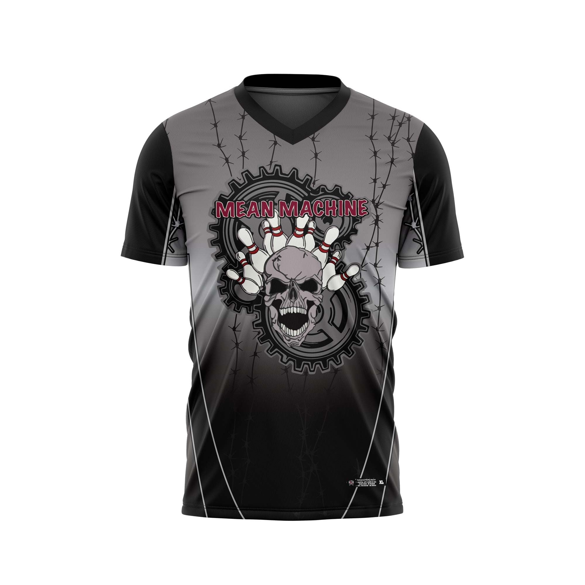 Mean Machine Black Gray Jersey