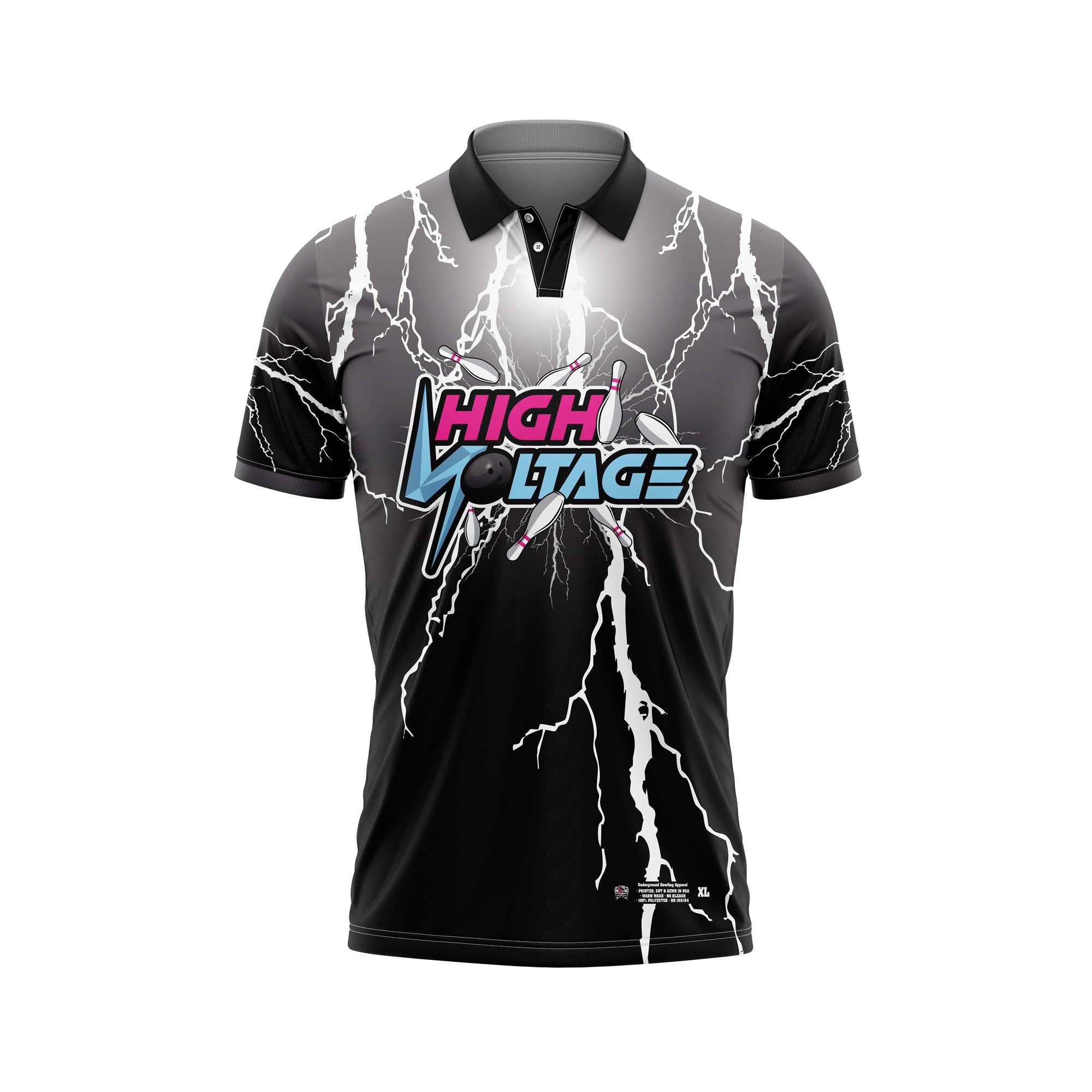 High Voltage Black Lightning Jersey