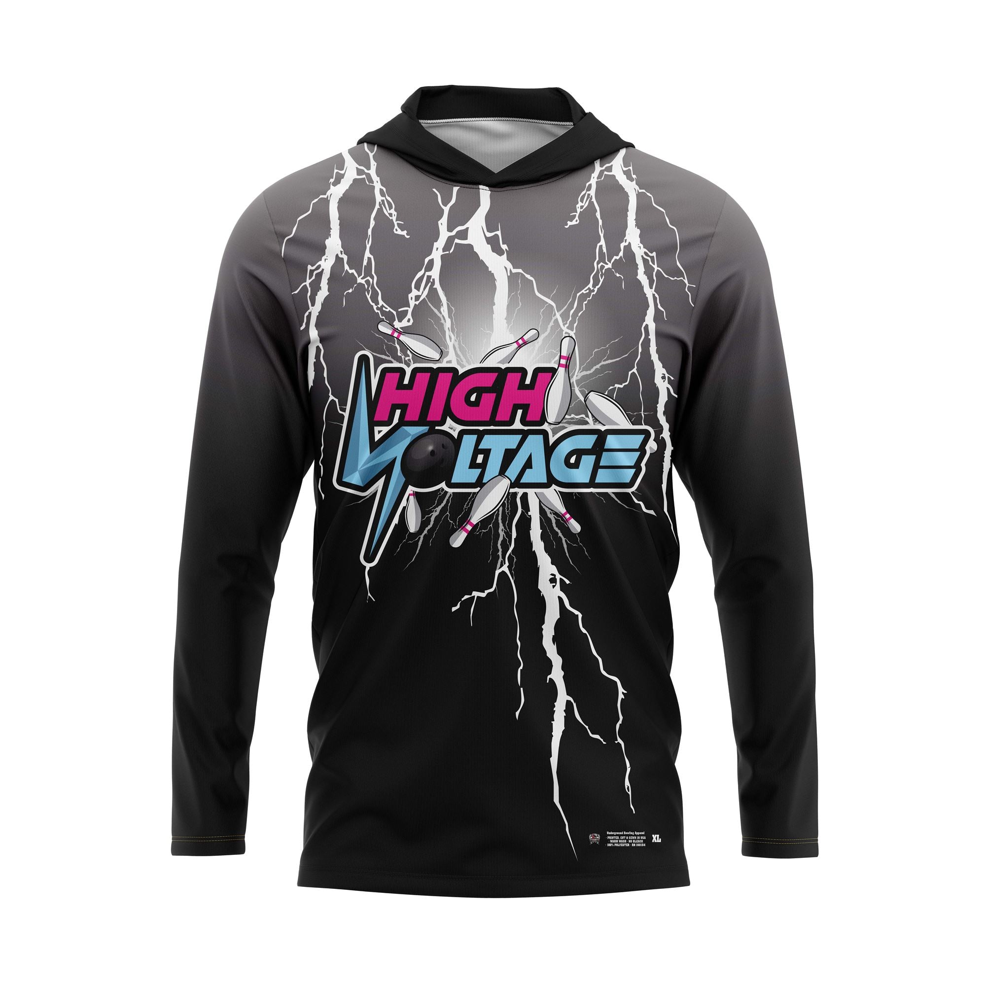 High Voltage Black Lightning Jersey