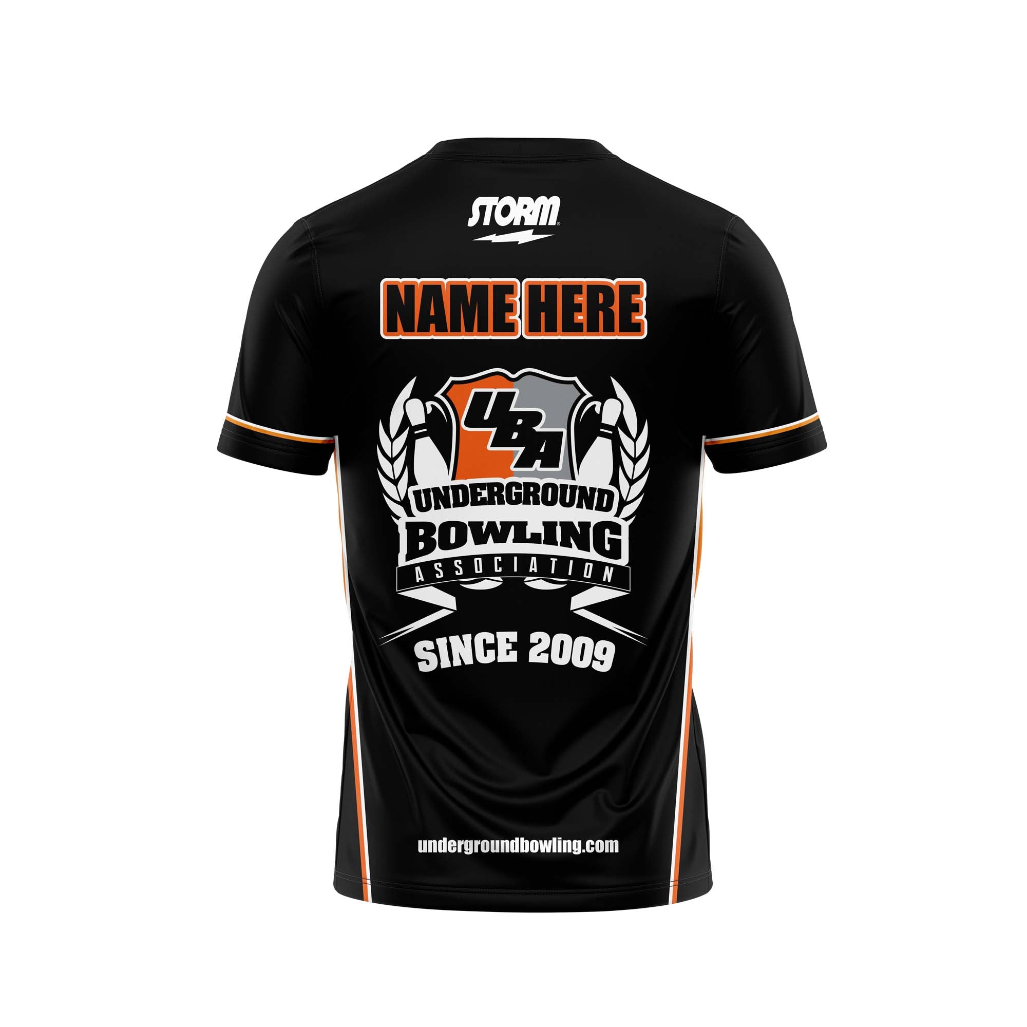 Carolina Rollers Black / Orange Jersey