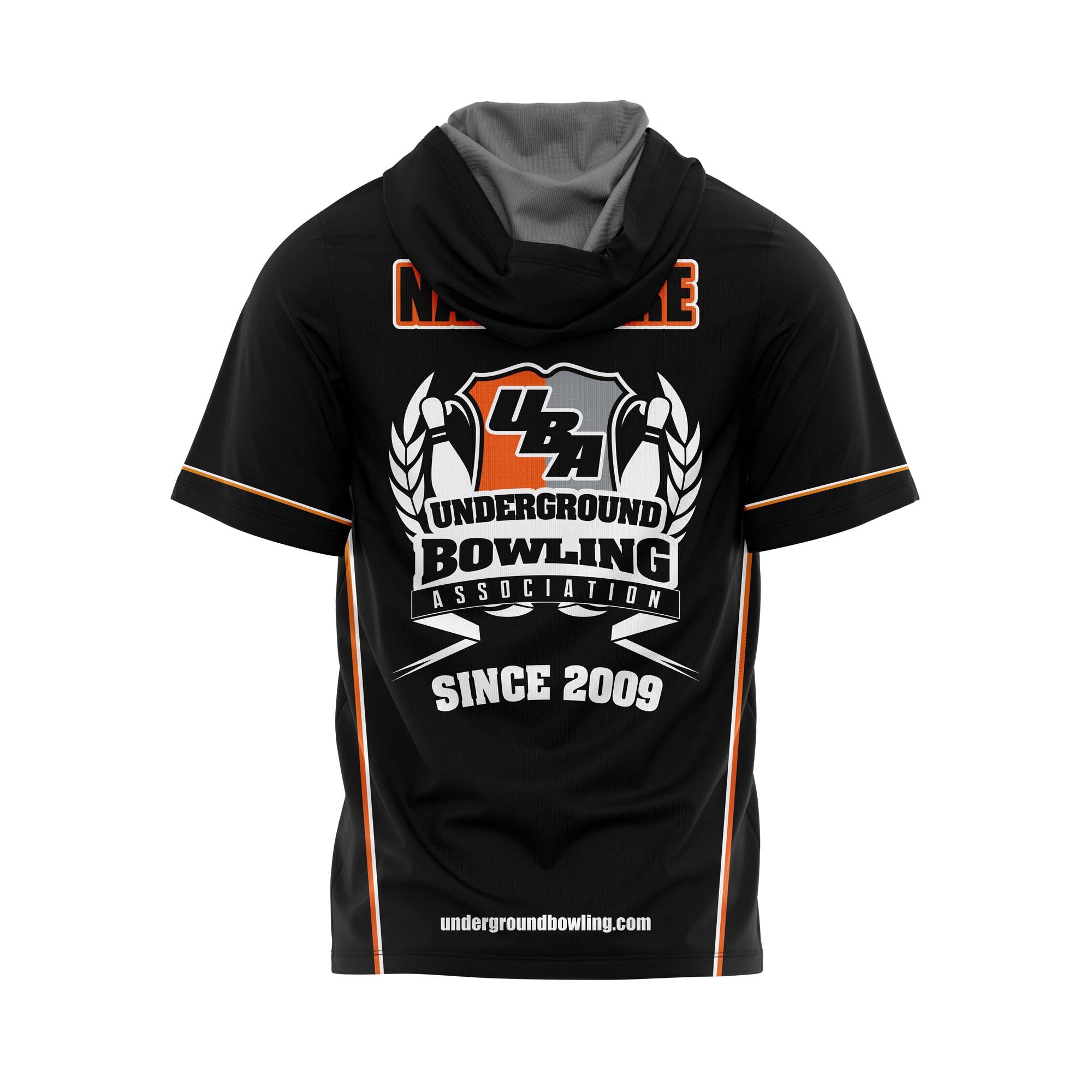 Carolina Rollers Black / Orange Jersey