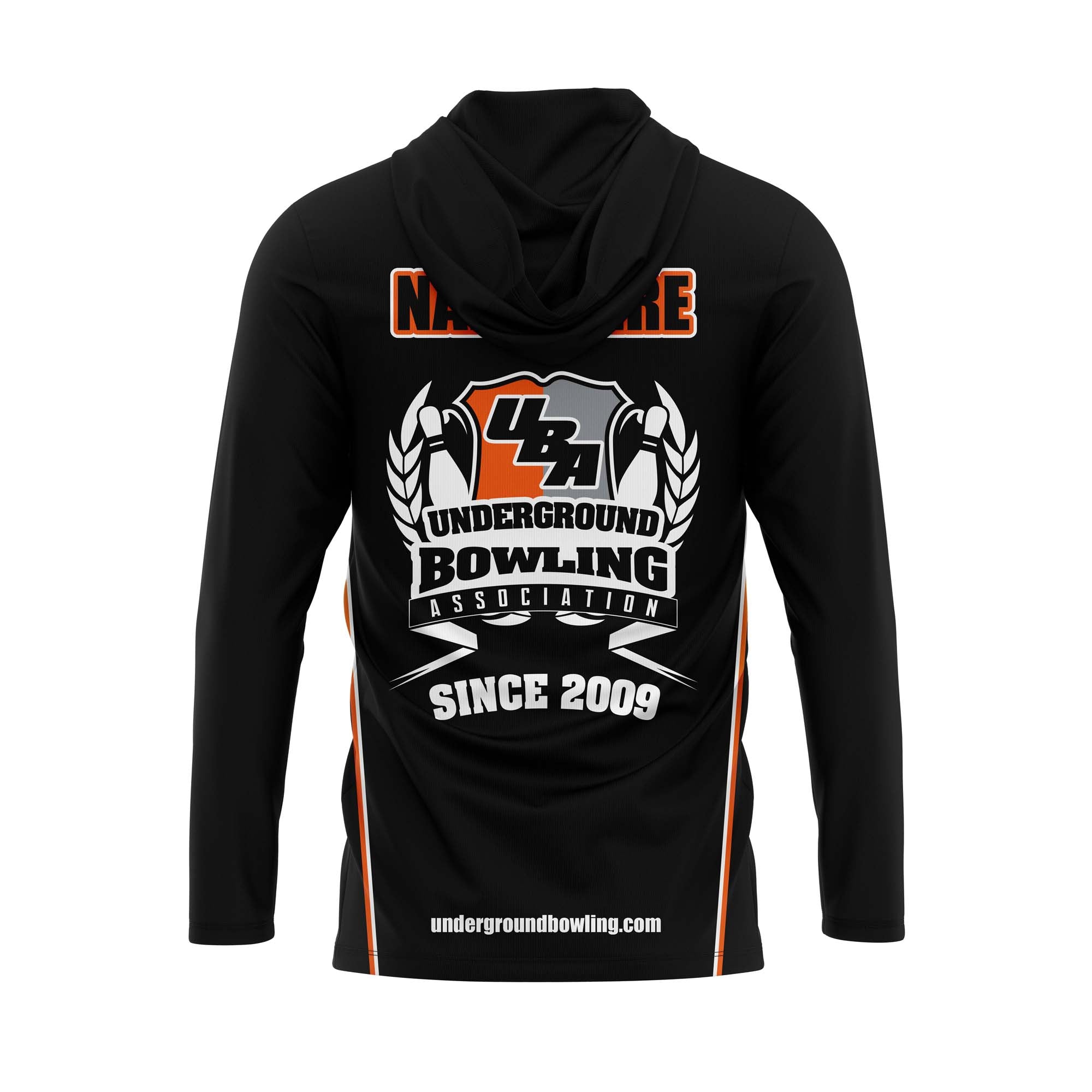 Carolina Rollers Black / Orange Jersey