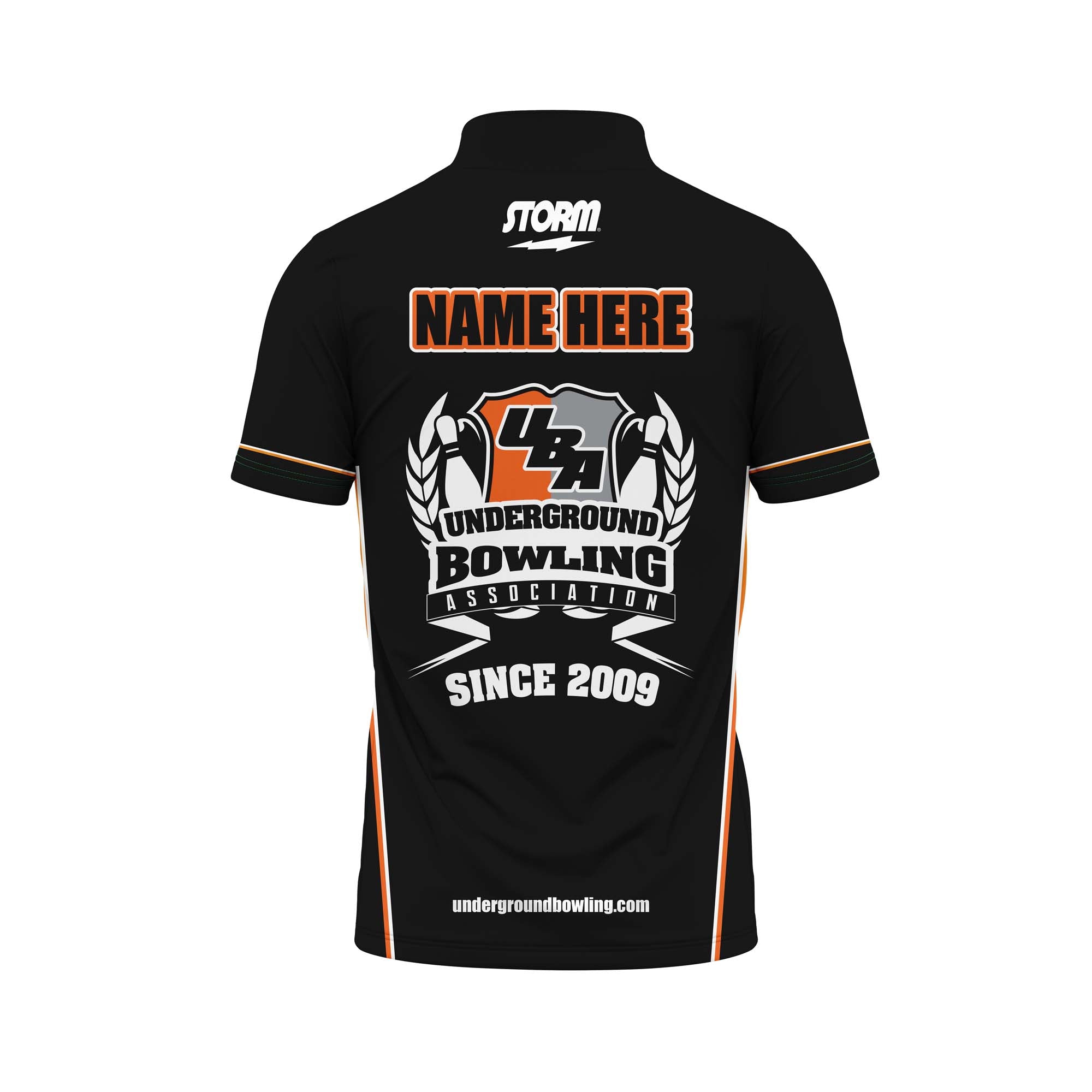 Carolina Rollers Black / Orange Jersey