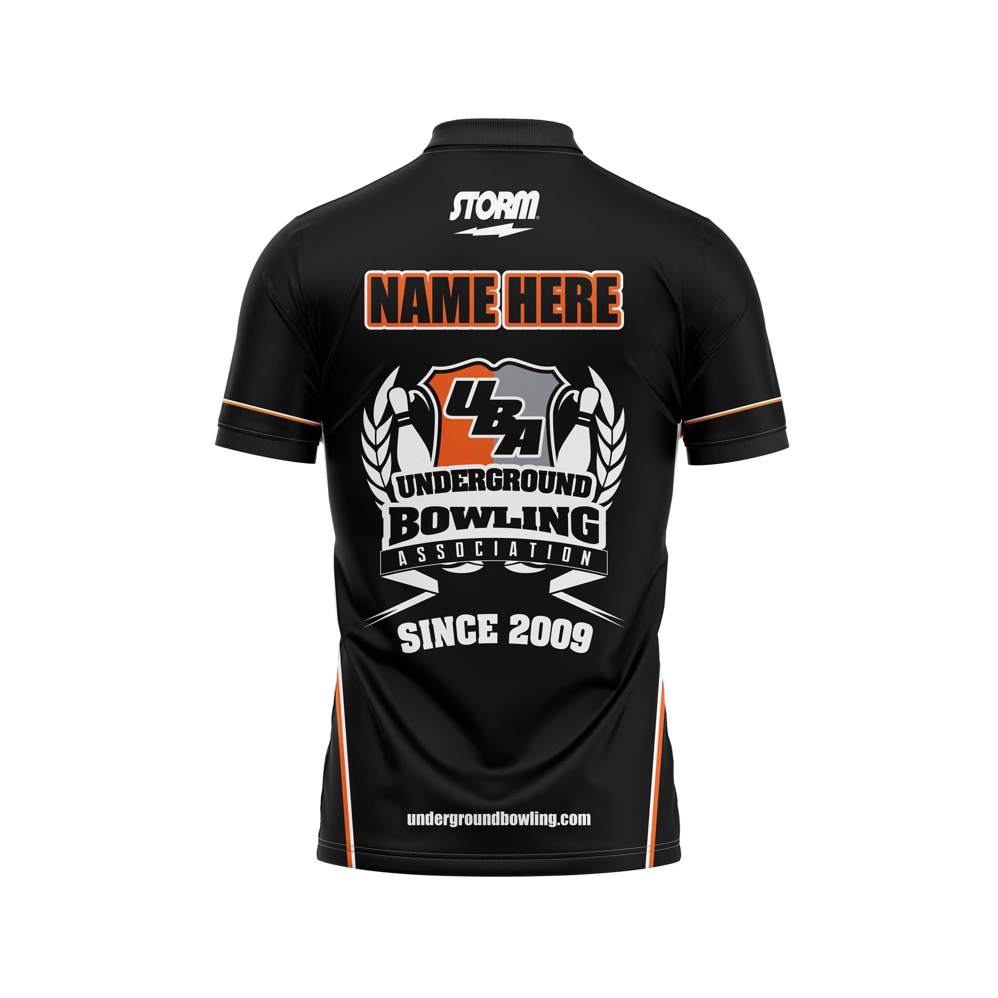 Carolina Rollers Black / Orange Jersey