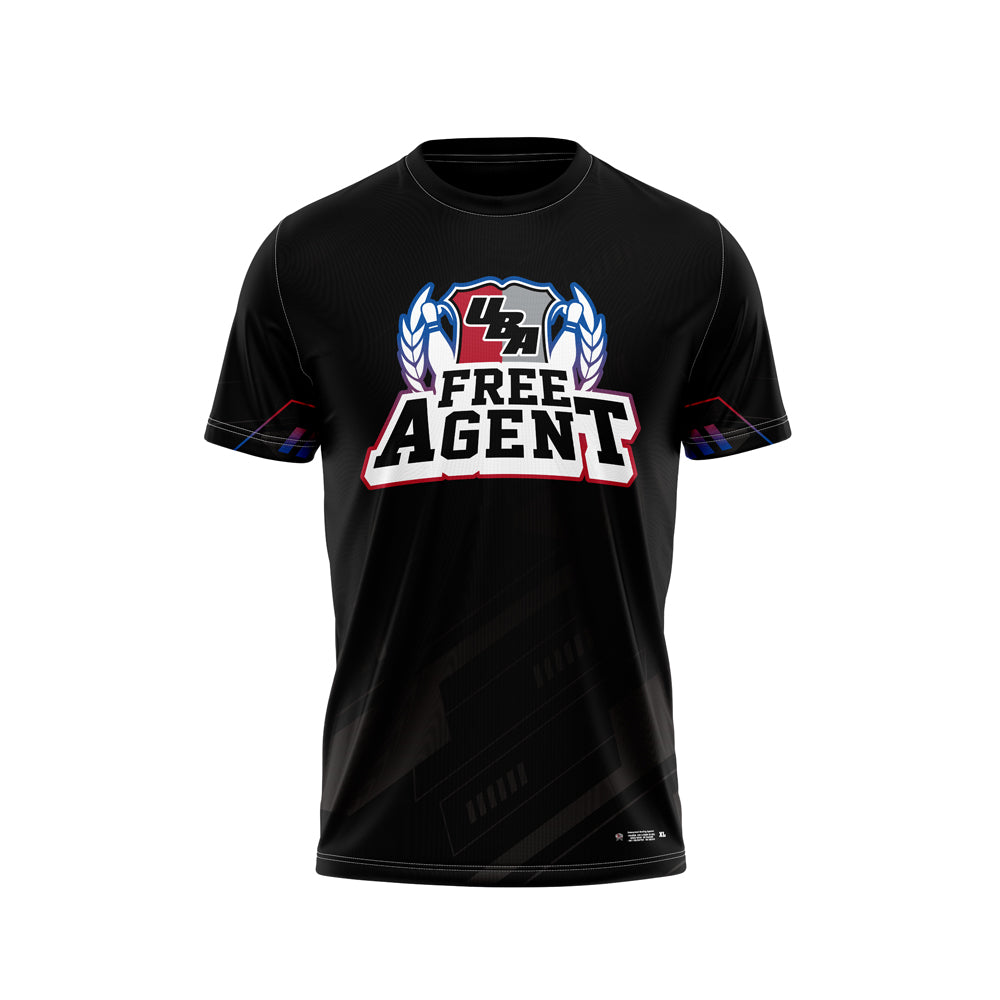 Free Agent Black/Red/Blue Jersey